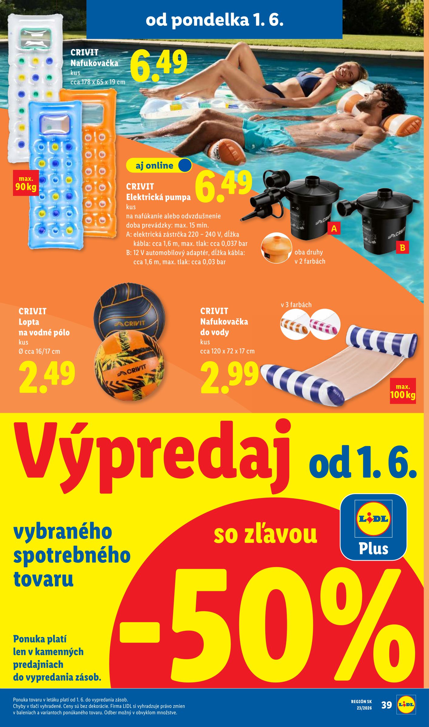 lidl - Aktuálny Lidl leták od pondelka, 01.06.2026 do nedele, 07.06.2026 - page: 57