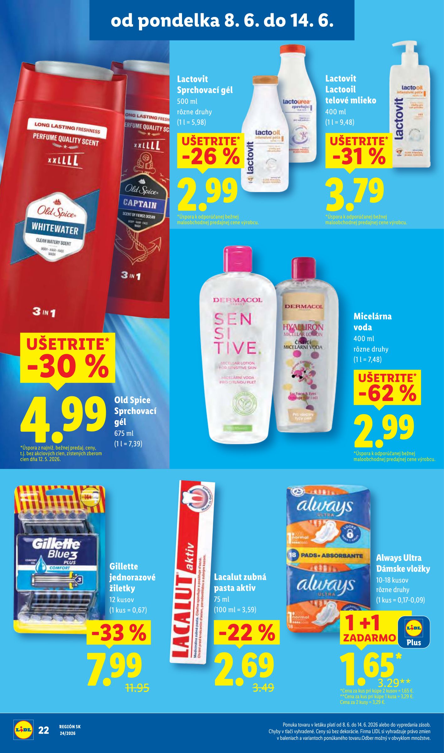 lidl - Aktuálny Lidl leták od pondelka, 08.06.2026 do nedele, 14.06.2026 - page: 34