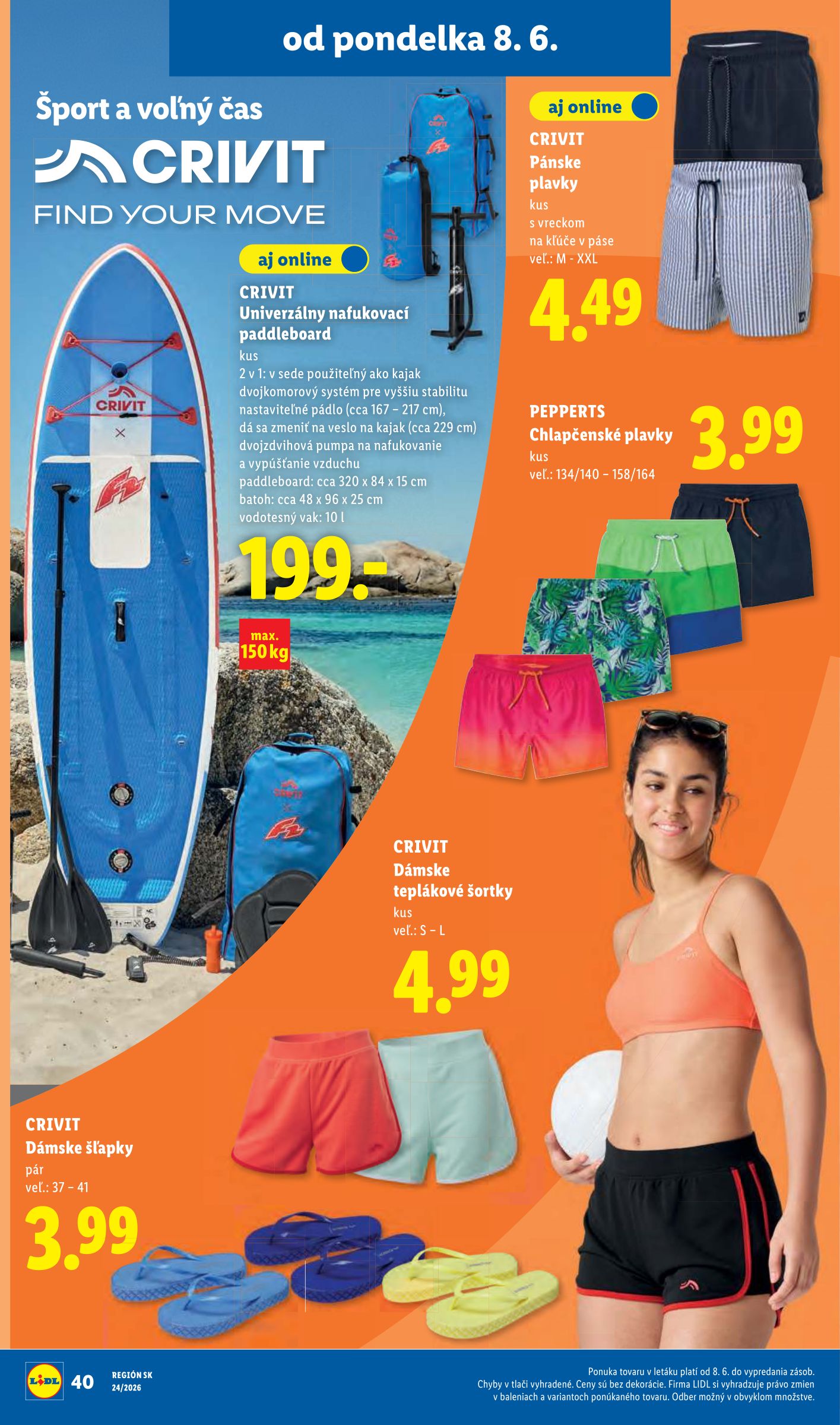 lidl - Aktuálny Lidl leták od pondelka, 08.06.2026 do nedele, 14.06.2026 - page: 58