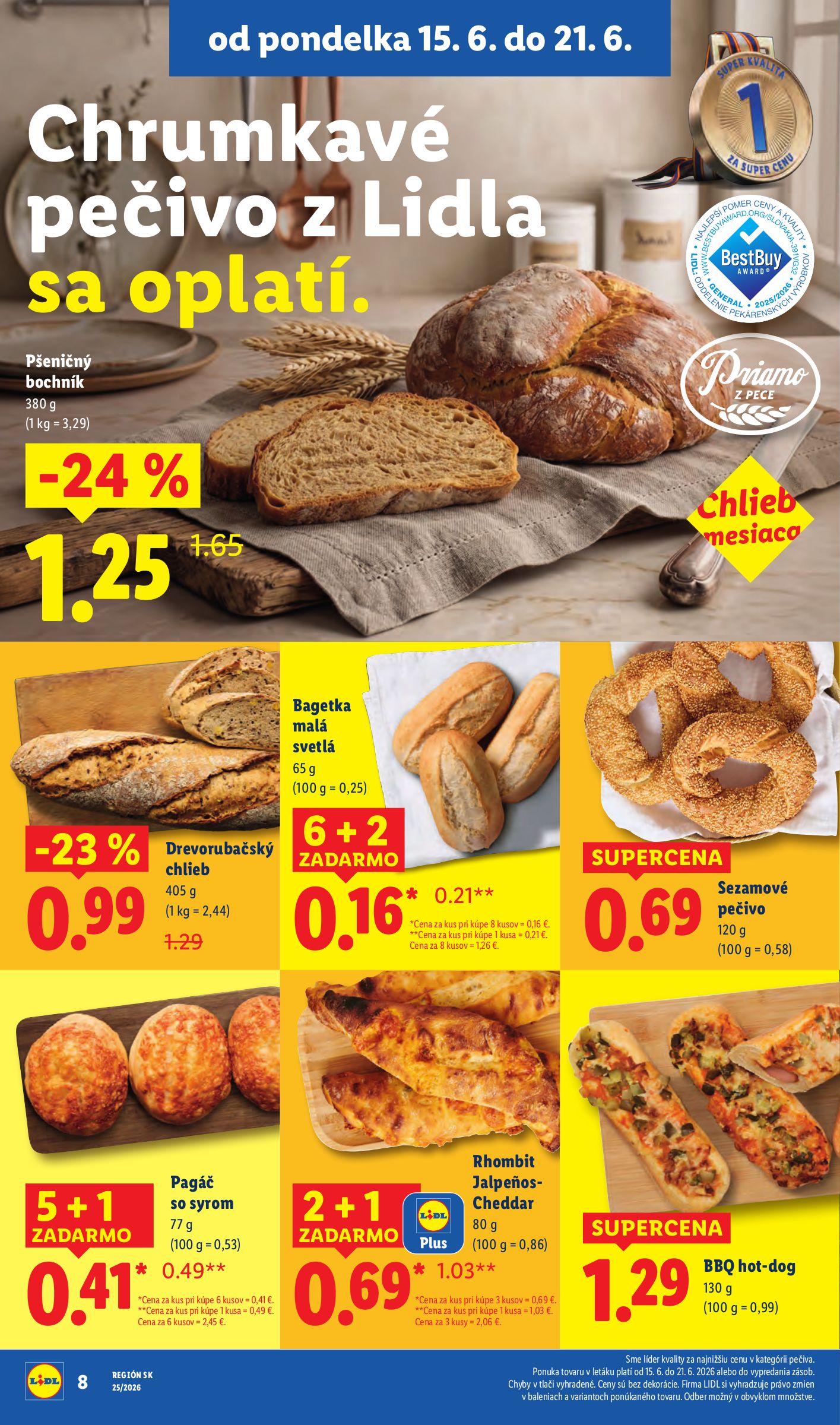 lidl - Aktuálny Lidl leták od pondelka, 15.06.2026 do nedele, 21.06.2026 - page: 14