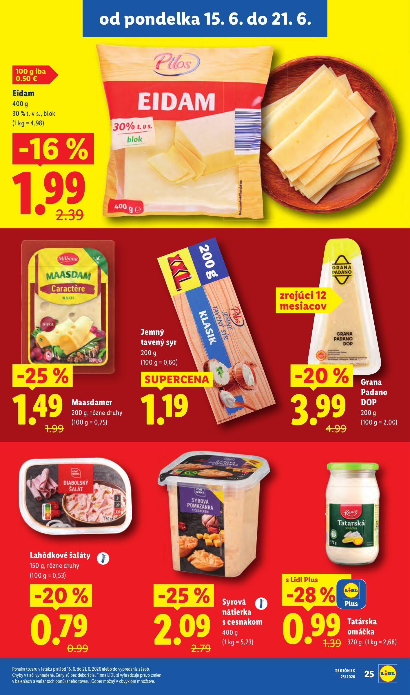 lidl - Aktuálny Lidl leták od pondelka, 15.06.2026 do nedele, 21.06.2026 - page: 39