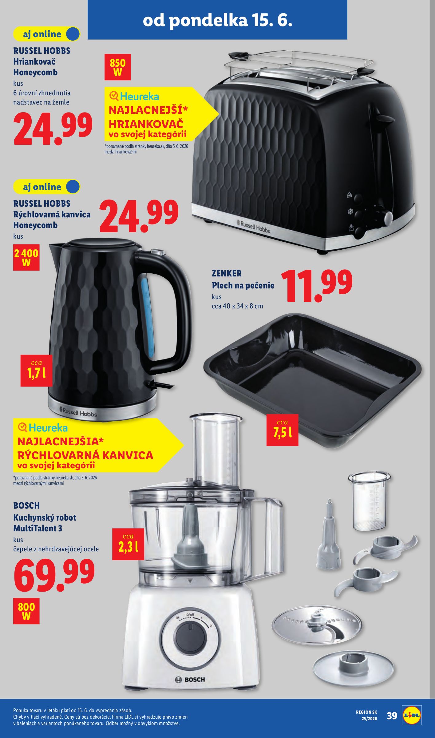 lidl - Aktuálny Lidl leták od pondelka, 15.06.2026 do nedele, 21.06.2026 - page: 59