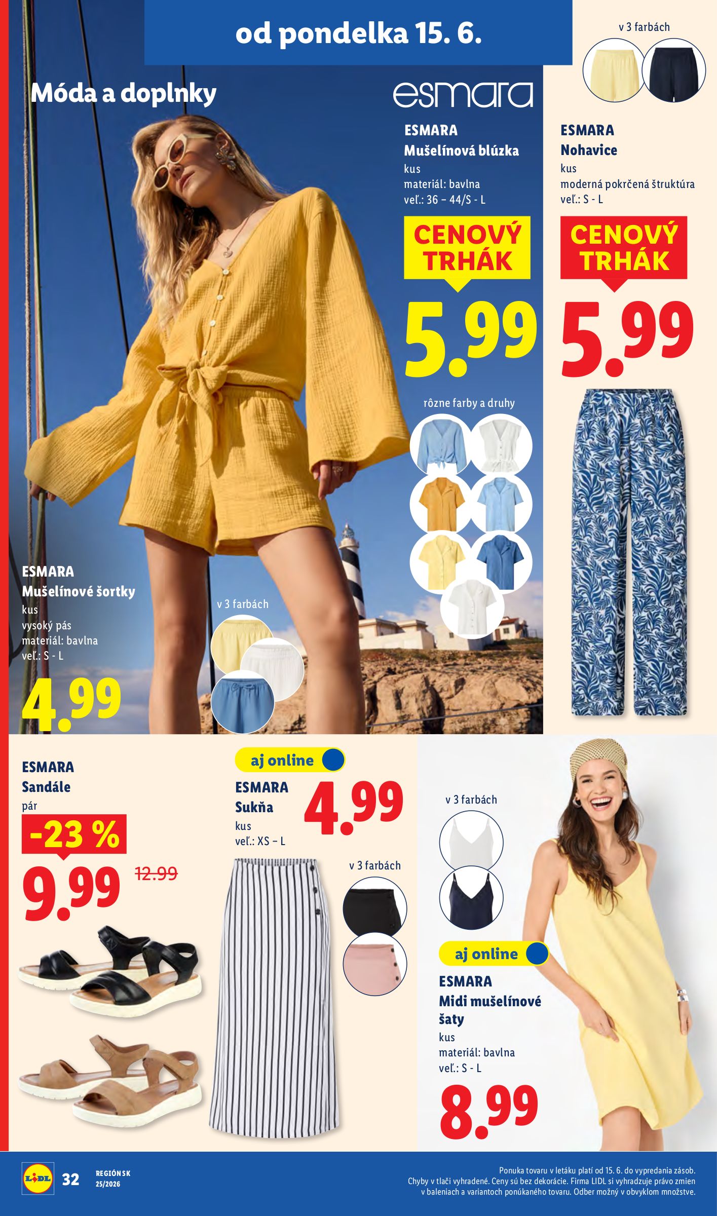 lidl - Aktuálny Lidl leták od pondelka, 15.06.2026 do nedele, 21.06.2026 - page: 50
