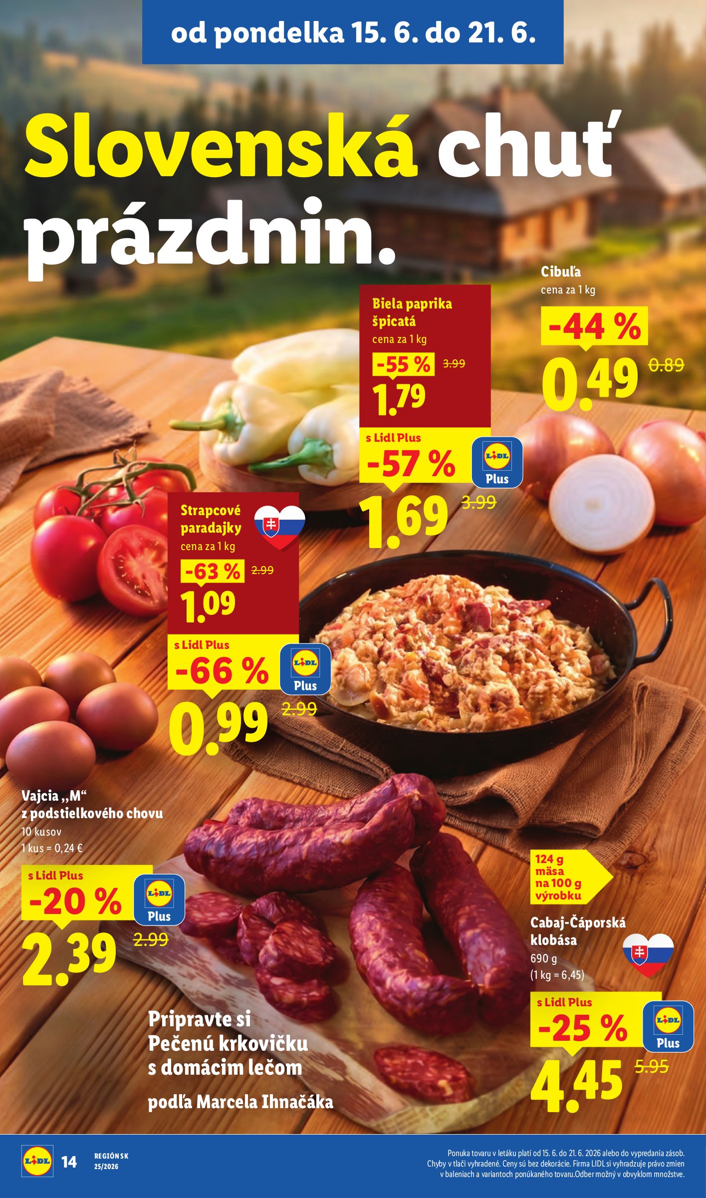 lidl - Aktuálny Lidl leták od pondelka, 15.06.2026 do nedele, 21.06.2026 - page: 20
