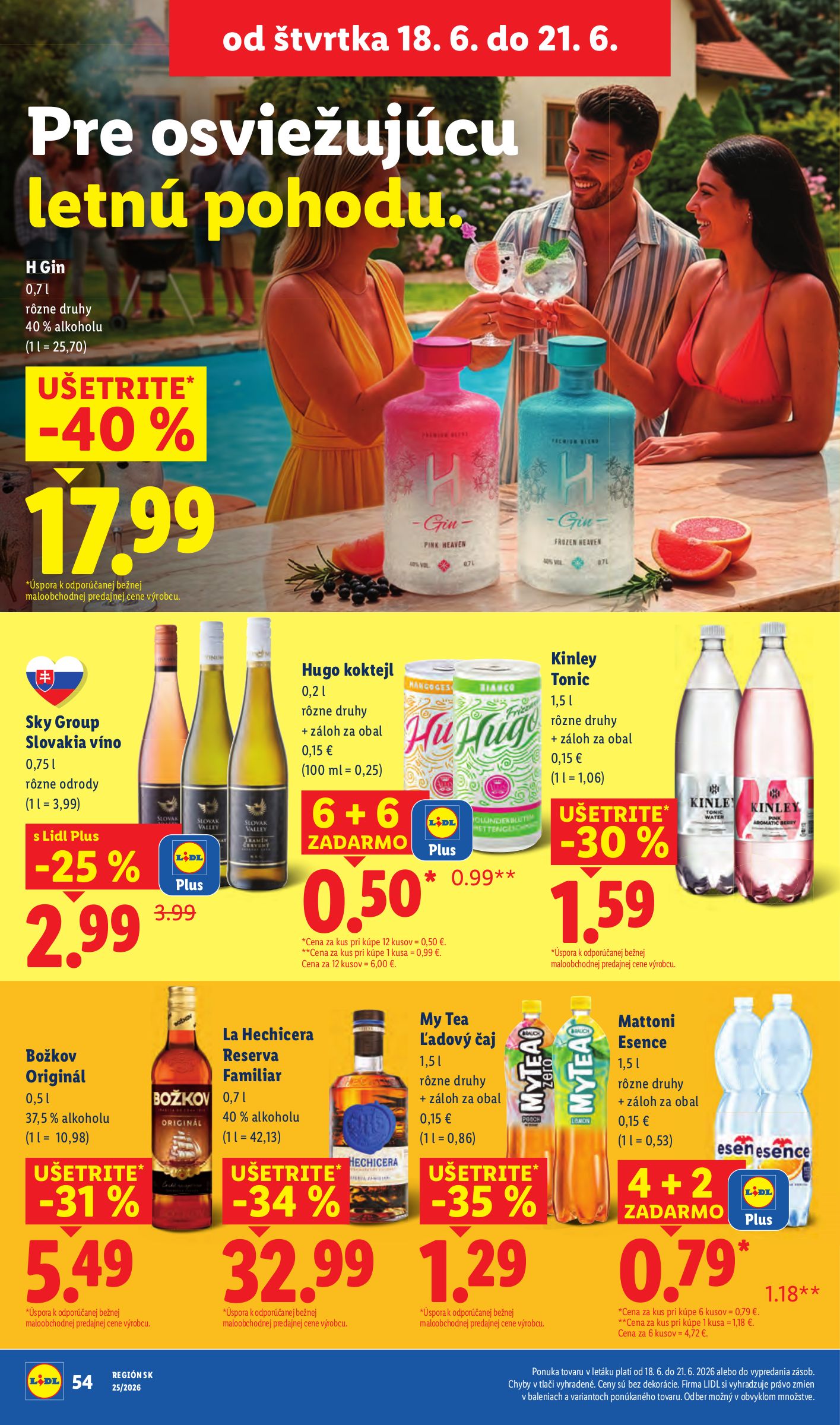 lidl - Aktuálny Lidl leták od pondelka, 15.06.2026 do nedele, 21.06.2026 - page: 73