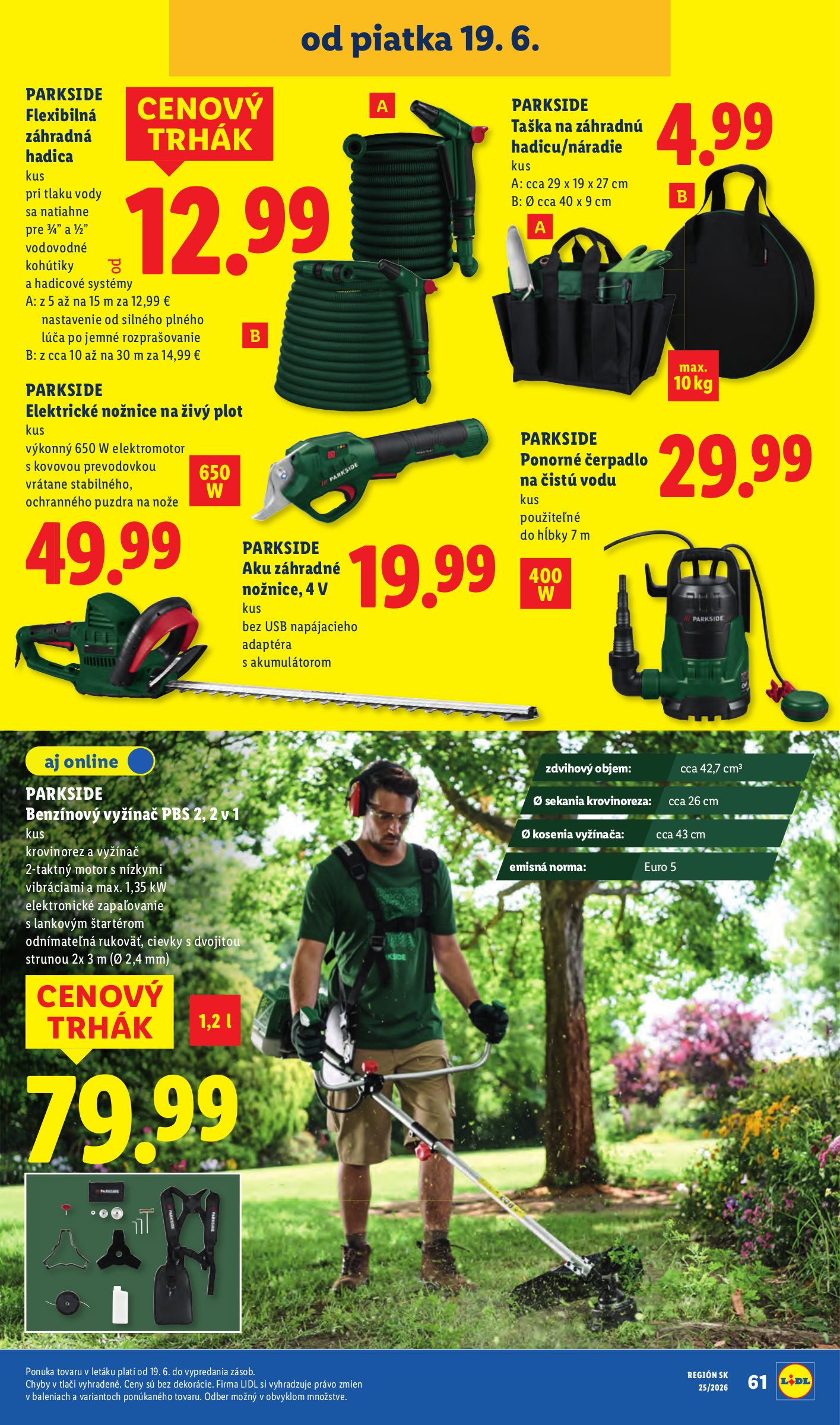 lidl - Aktuálny Lidl leták od pondelka, 15.06.2026 do nedele, 21.06.2026 - page: 99