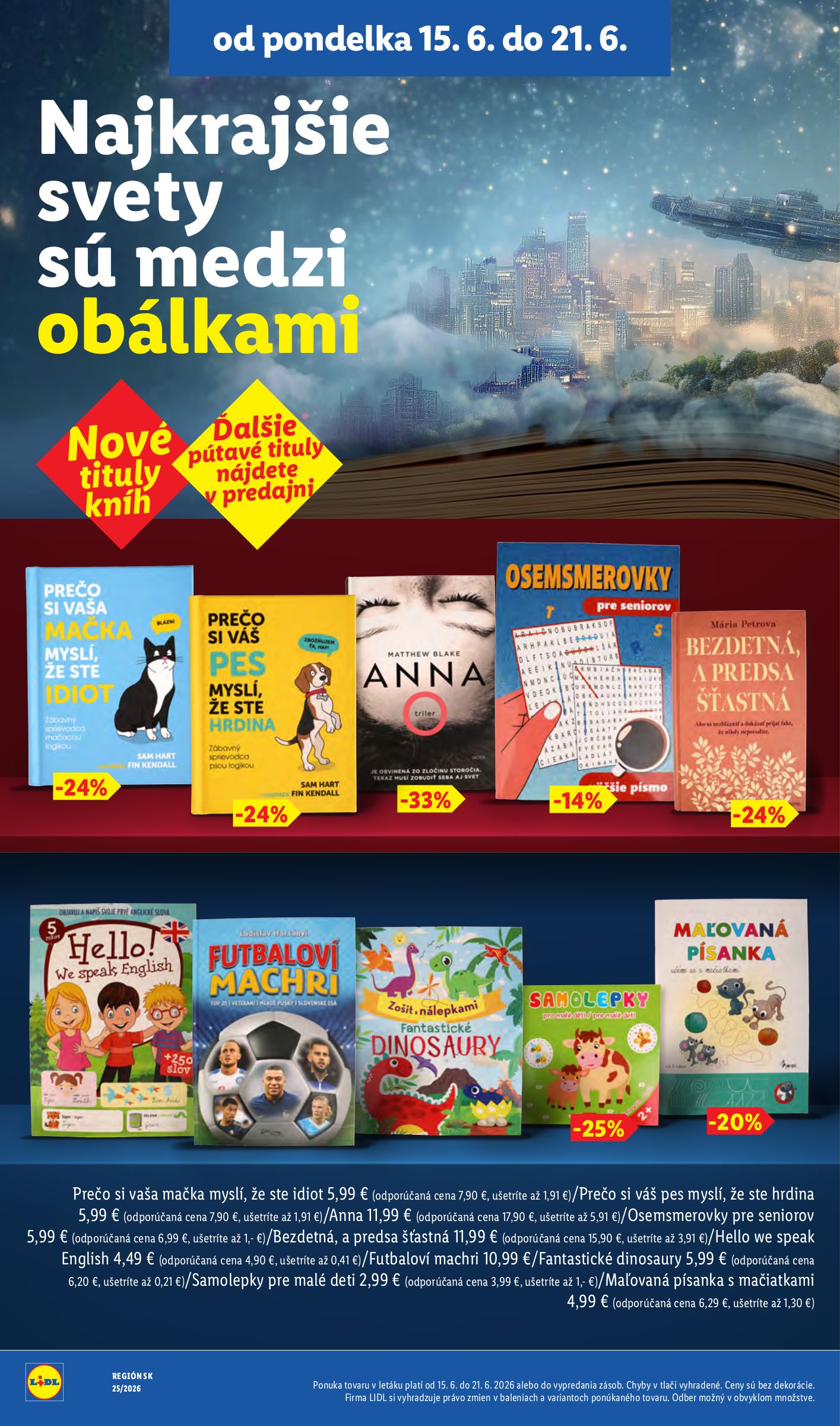 lidl - Aktuálny Lidl leták od pondelka, 15.06.2026 do nedele, 21.06.2026 - page: 60