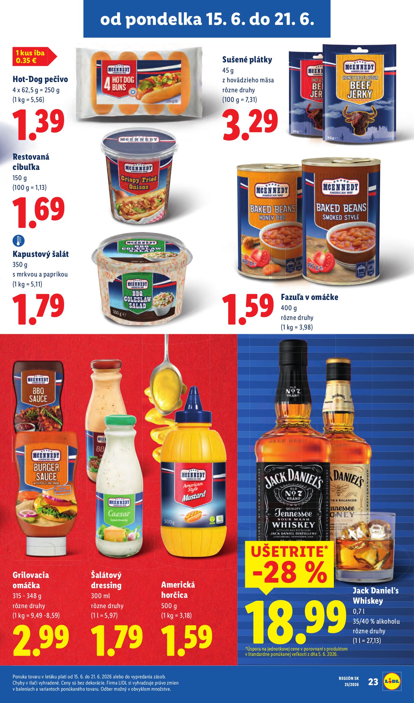 lidl - Aktuálny Lidl leták od pondelka, 15.06.2026 do nedele, 21.06.2026 - page: 31