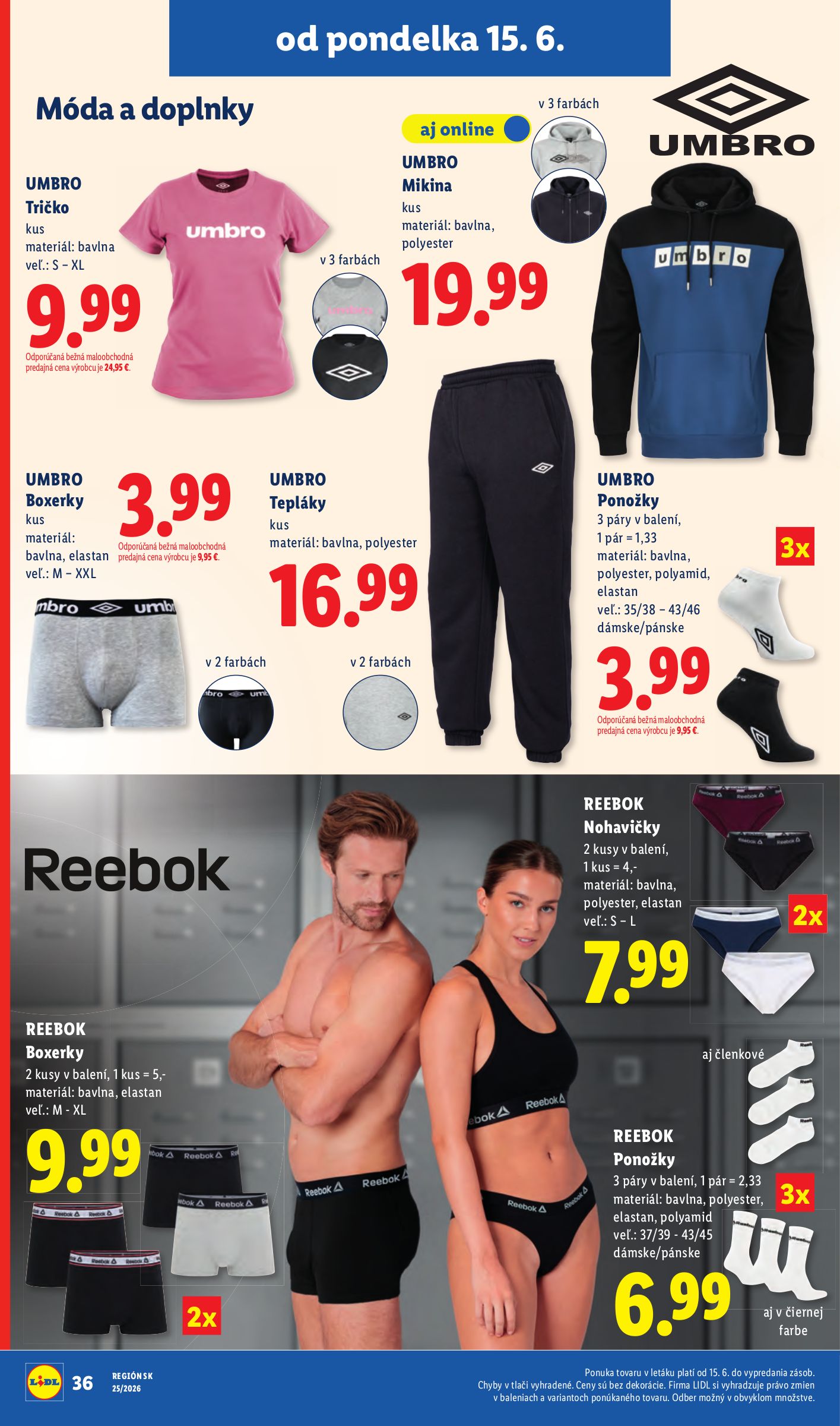 lidl - Aktuálny Lidl leták od pondelka, 15.06.2026 do nedele, 21.06.2026 - page: 54