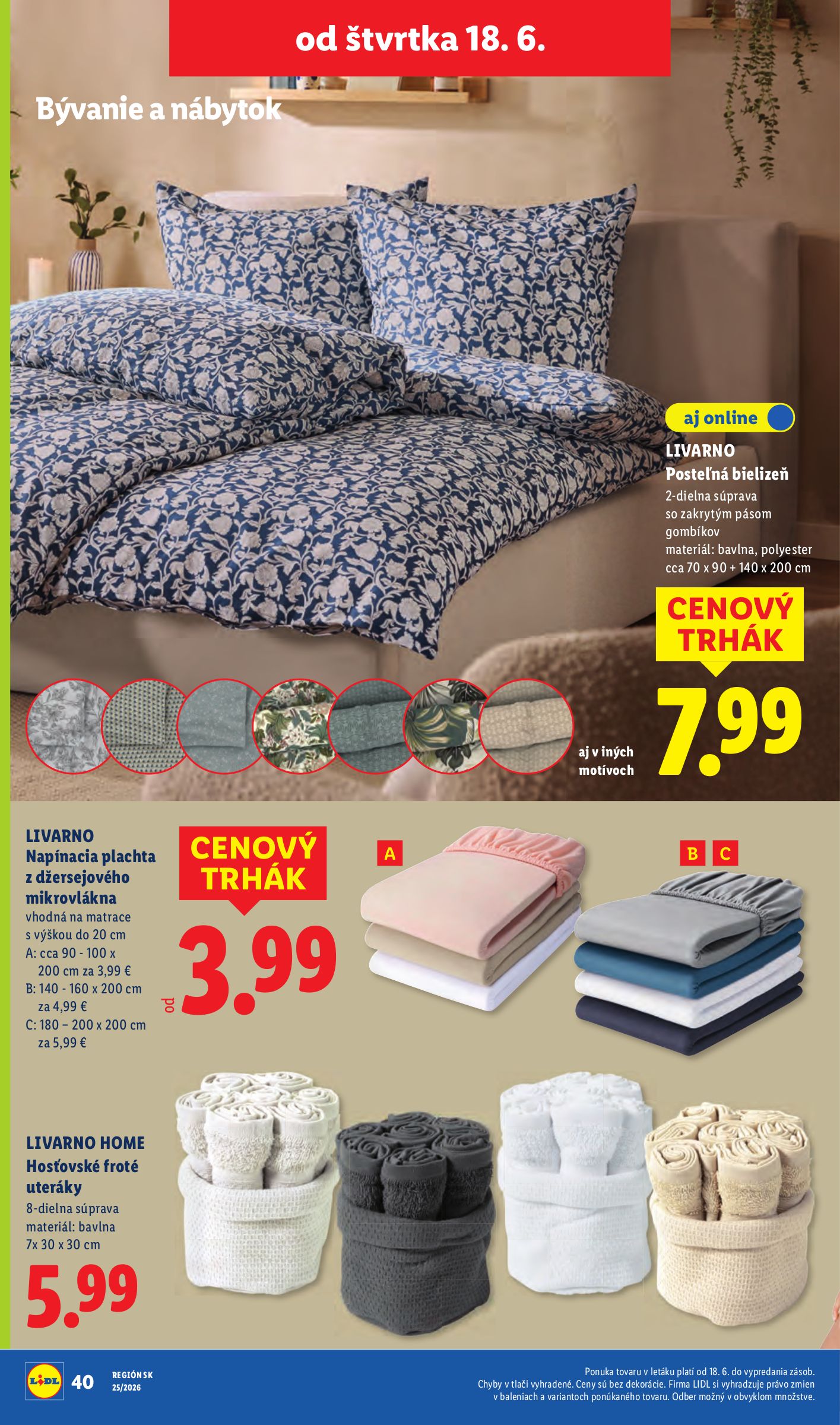 lidl - Aktuálny Lidl leták od pondelka, 15.06.2026 do nedele, 21.06.2026 - page: 84