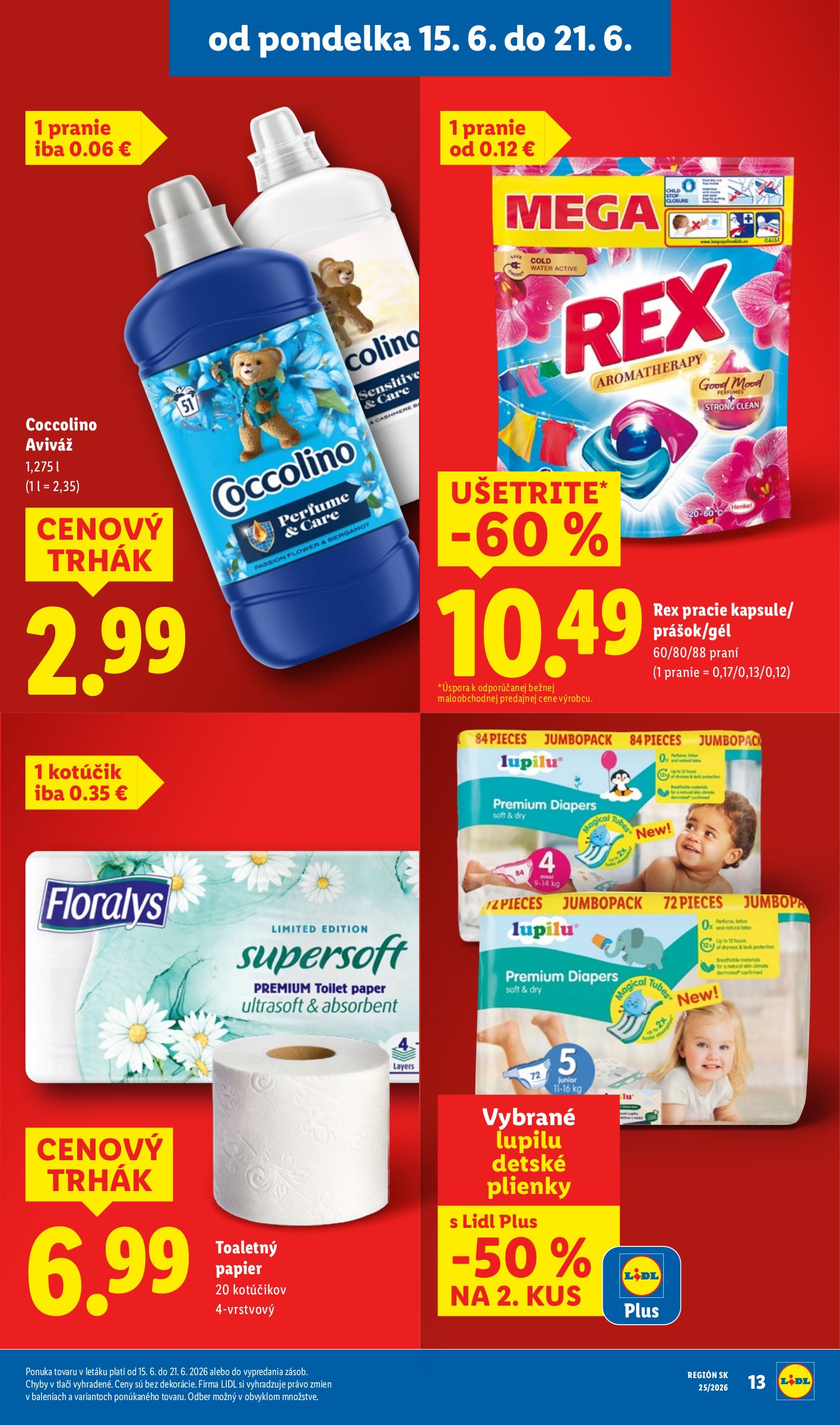 lidl - Aktuálny Lidl leták od pondelka, 15.06.2026 do nedele, 21.06.2026 - page: 19