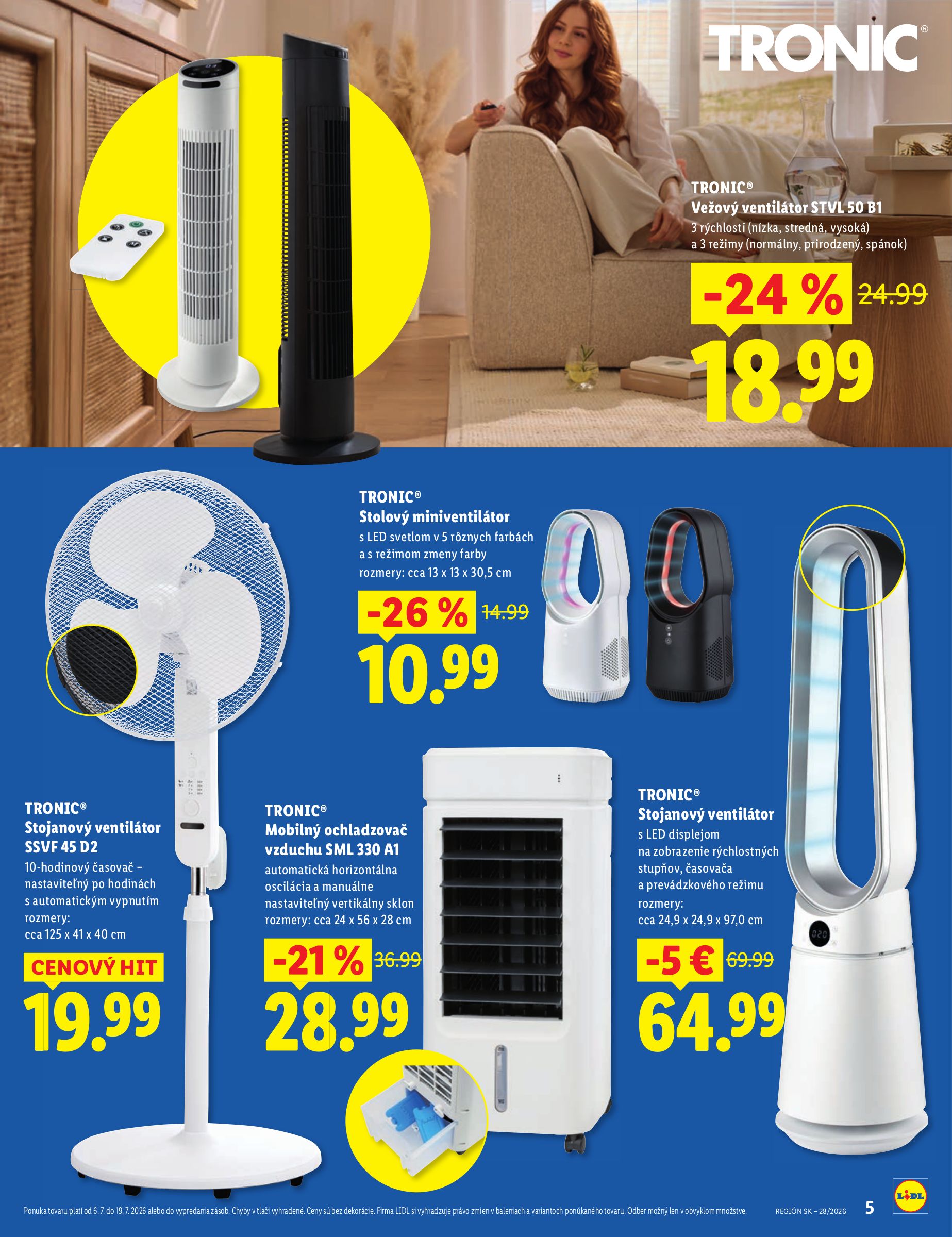 lidl - Aktuálny Lidl - Online magazín leták od soboty, 04.07.2026 do nedele, 19.07.2026 - page: 5