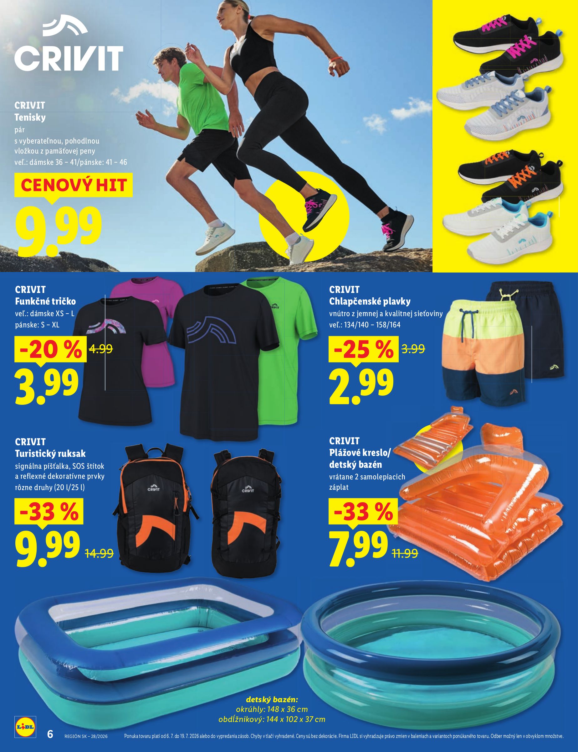 lidl - Aktuálny Lidl - Online magazín leták od soboty, 04.07.2026 do nedele, 19.07.2026 - page: 6