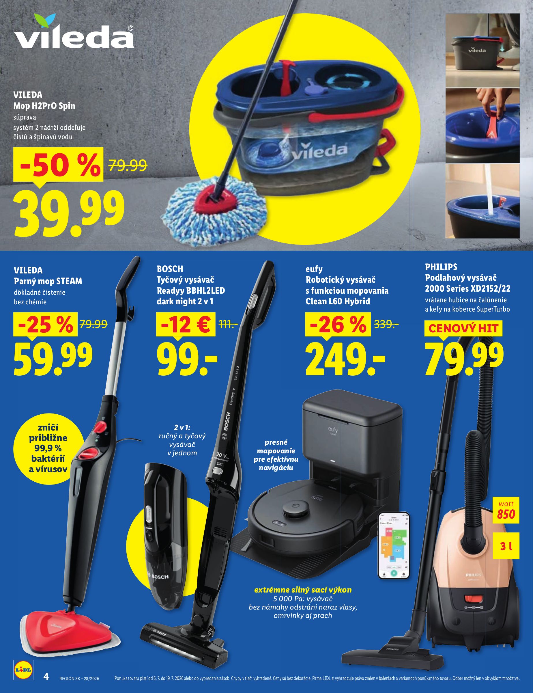 lidl - Aktuálny Lidl - Online magazín leták od soboty, 04.07.2026 do nedele, 19.07.2026 - page: 4