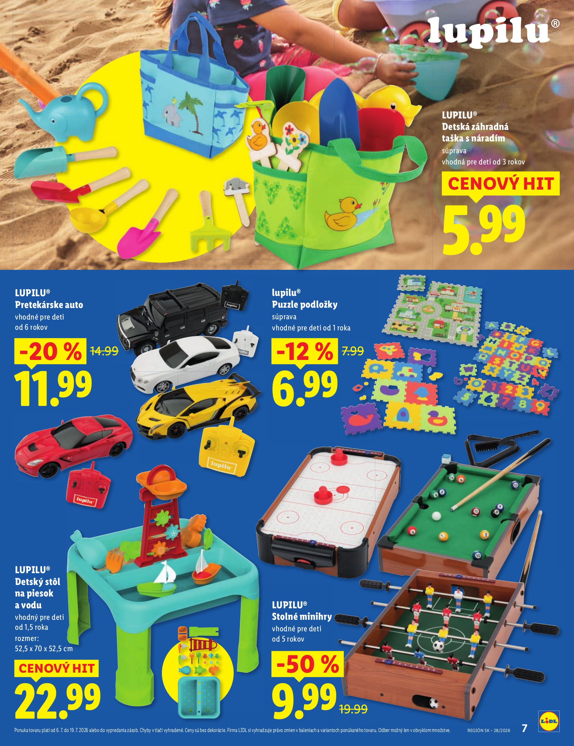 lidl - Aktuálny Lidl - Online magazín leták od soboty, 04.07.2026 do nedele, 19.07.2026 - page: 7