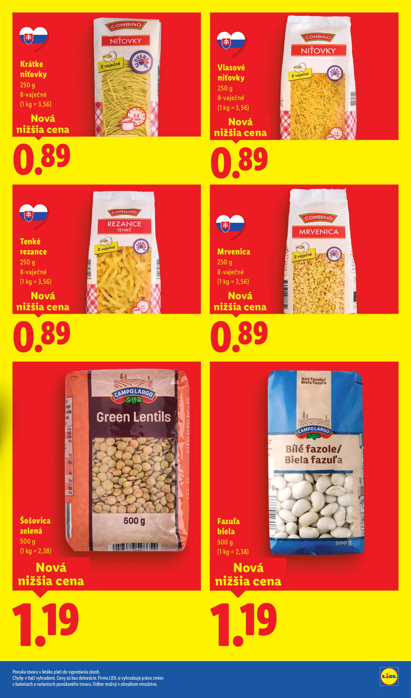 lidl - Aktuálny Lidl - Dlhodobo zlacnené leták od piatku, 03.07.2026 do štvrtka, 31.12.2026 - page: 15