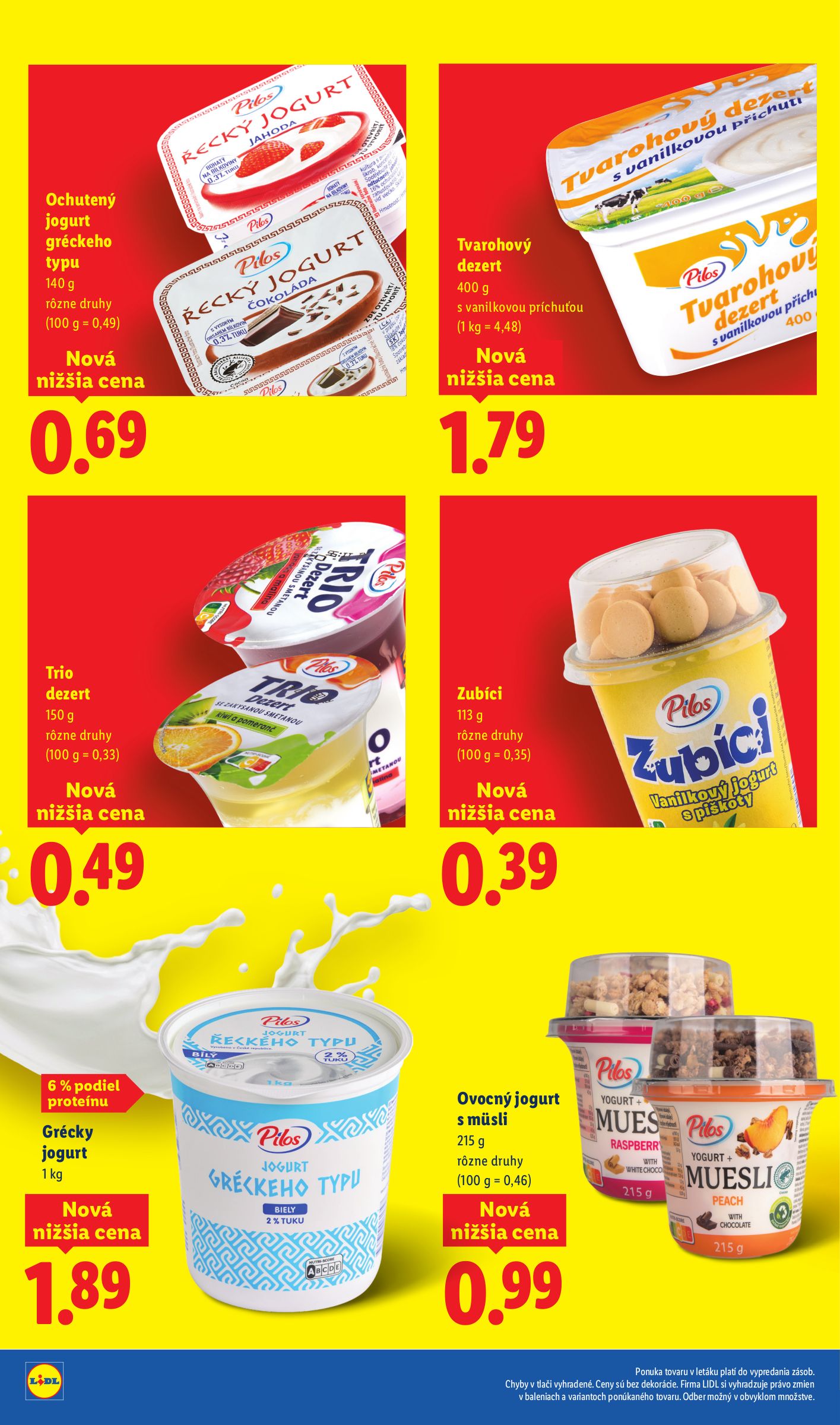 lidl - Aktuálny Lidl - Dlhodobo zlacnené leták od piatku, 03.07.2026 do štvrtka, 31.12.2026 - page: 8