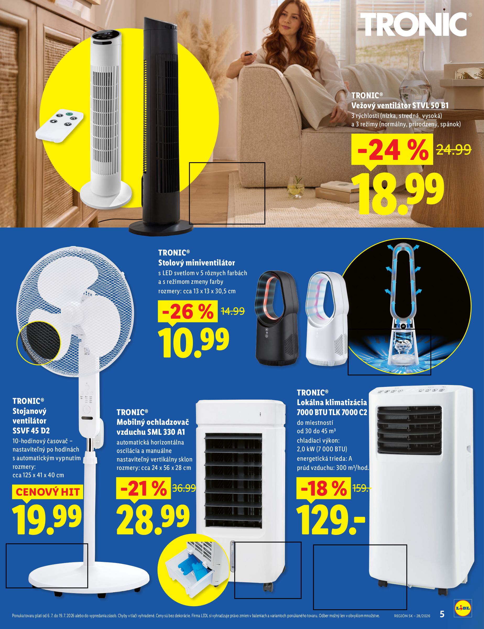 lidl - Aktuálny Lidl - Online ponuka leták od pondelka, 06.07.2026 do nedele, 19.07.2026 - page: 5