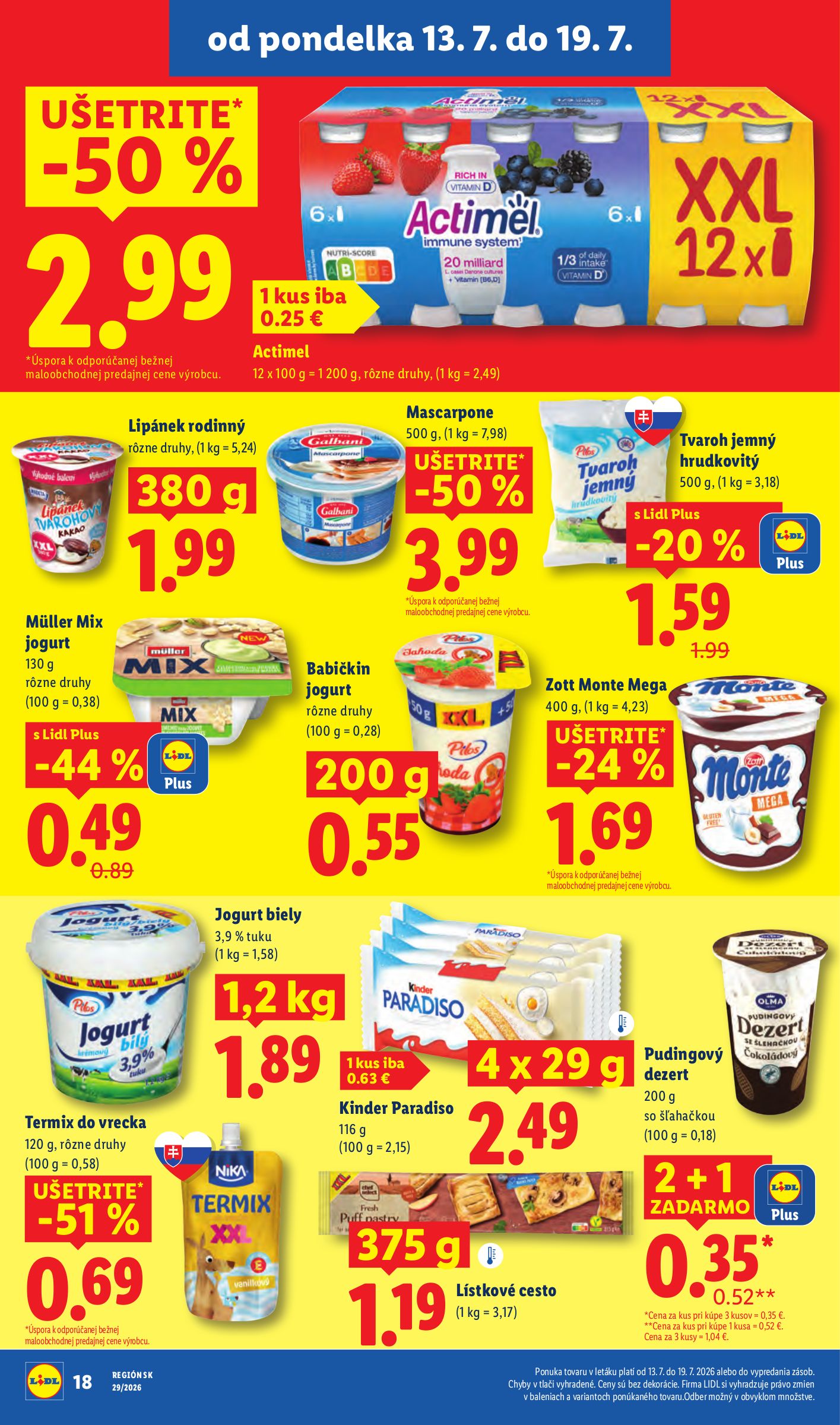 lidl - Aktuálny Lidl leták od pondelka, 13.07.2026 do nedele, 19.07.2026 - page: 26