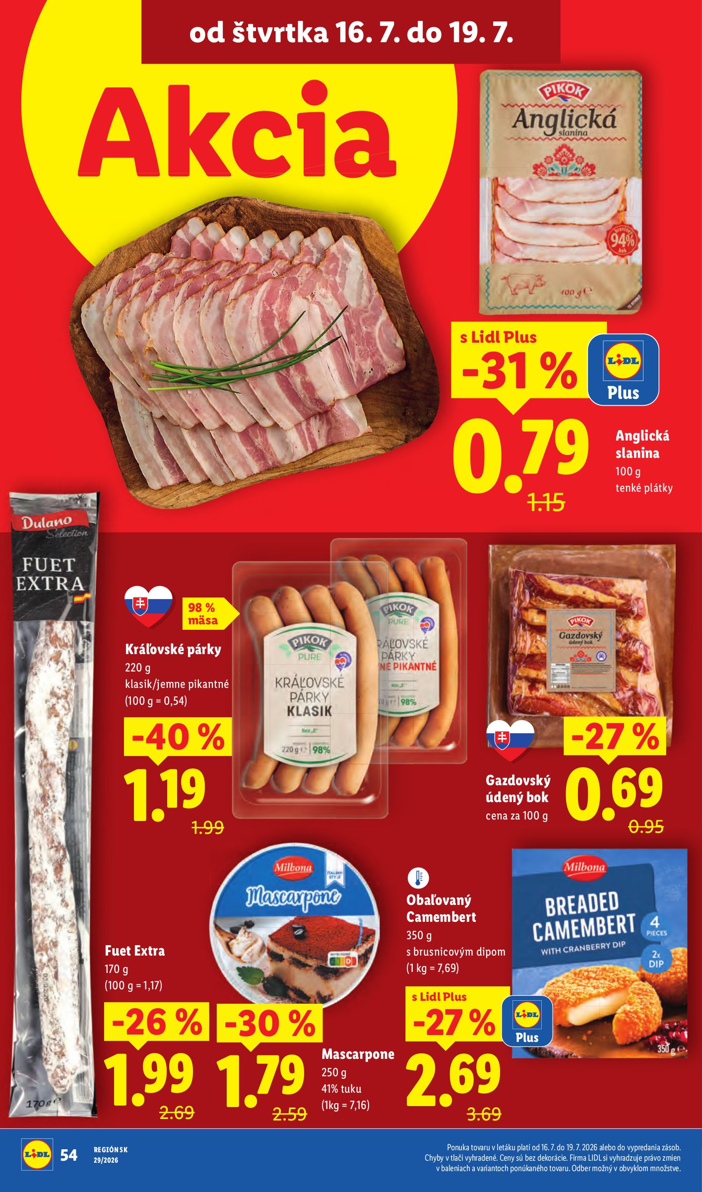lidl - Aktuálny Lidl leták od pondelka, 13.07.2026 do nedele, 19.07.2026 - page: 72