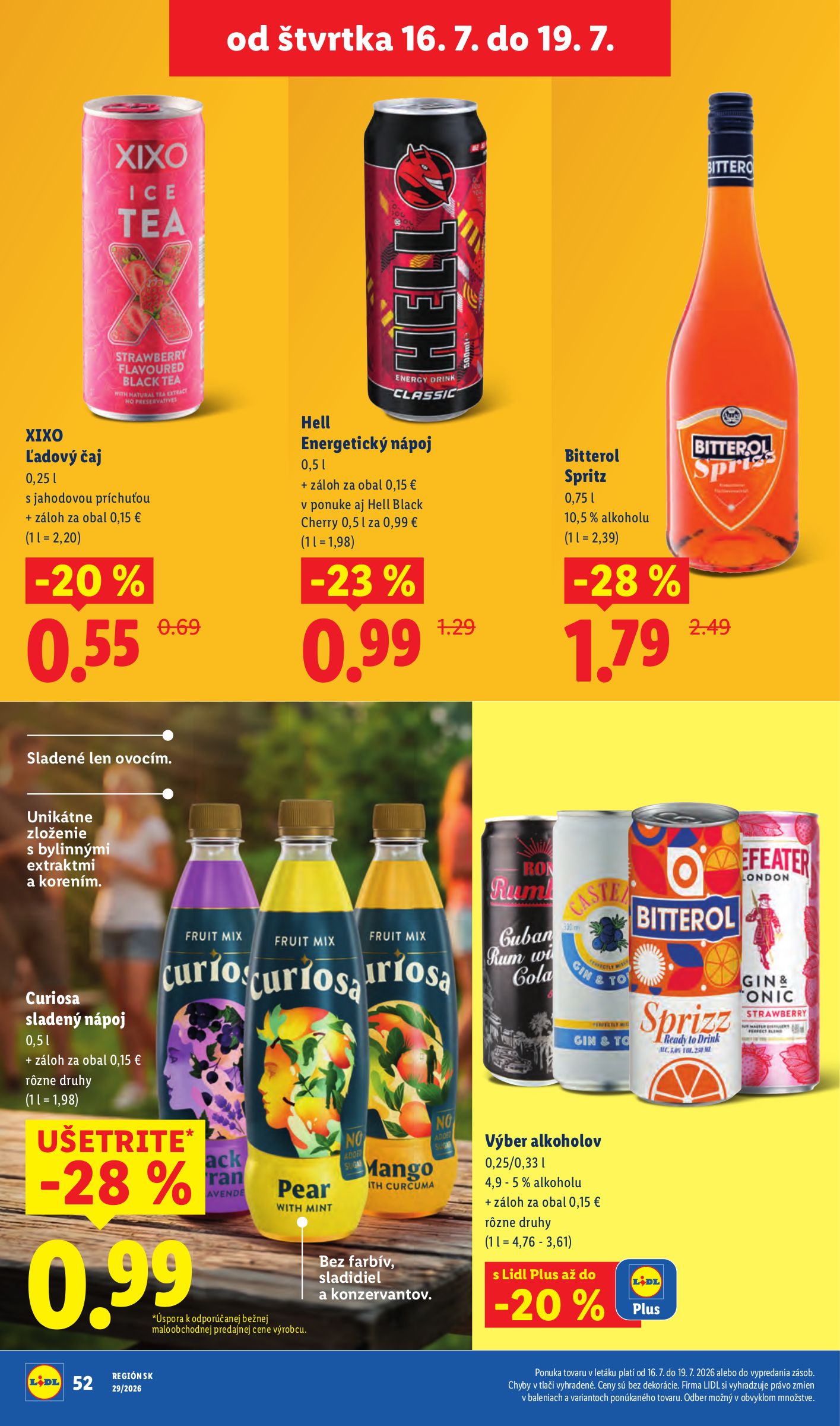 lidl - Aktuálny Lidl leták od pondelka, 13.07.2026 do nedele, 19.07.2026 - page: 66