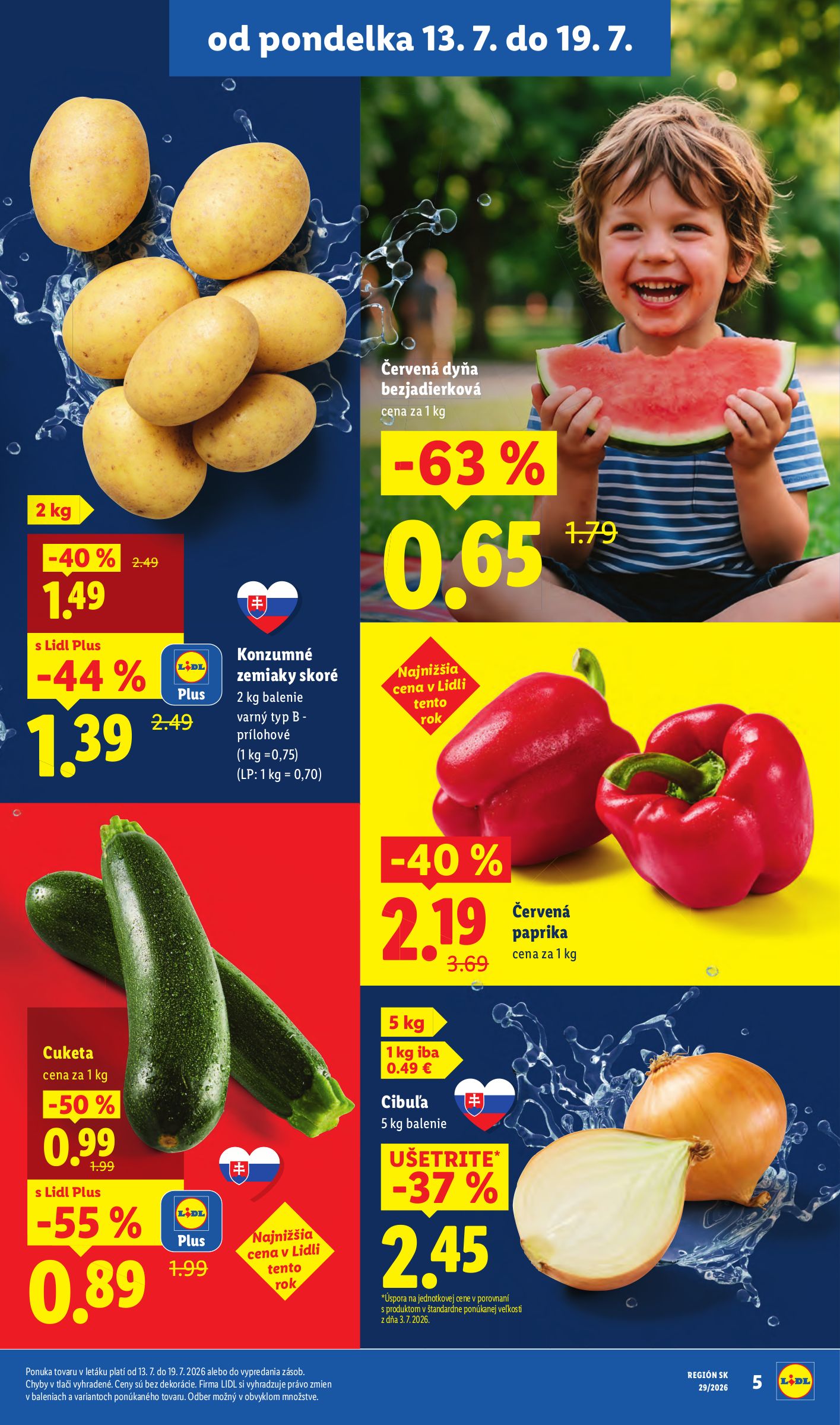 lidl - Aktuálny Lidl leták od pondelka, 13.07.2026 do nedele, 19.07.2026 - page: 13