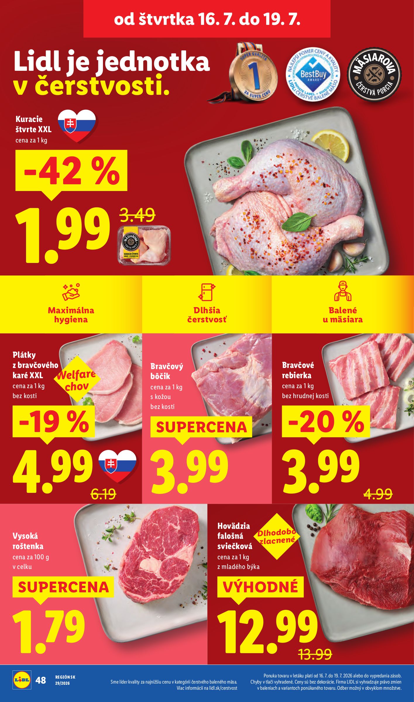 lidl - Aktuálny Lidl leták od pondelka, 13.07.2026 do nedele, 19.07.2026 - page: 62