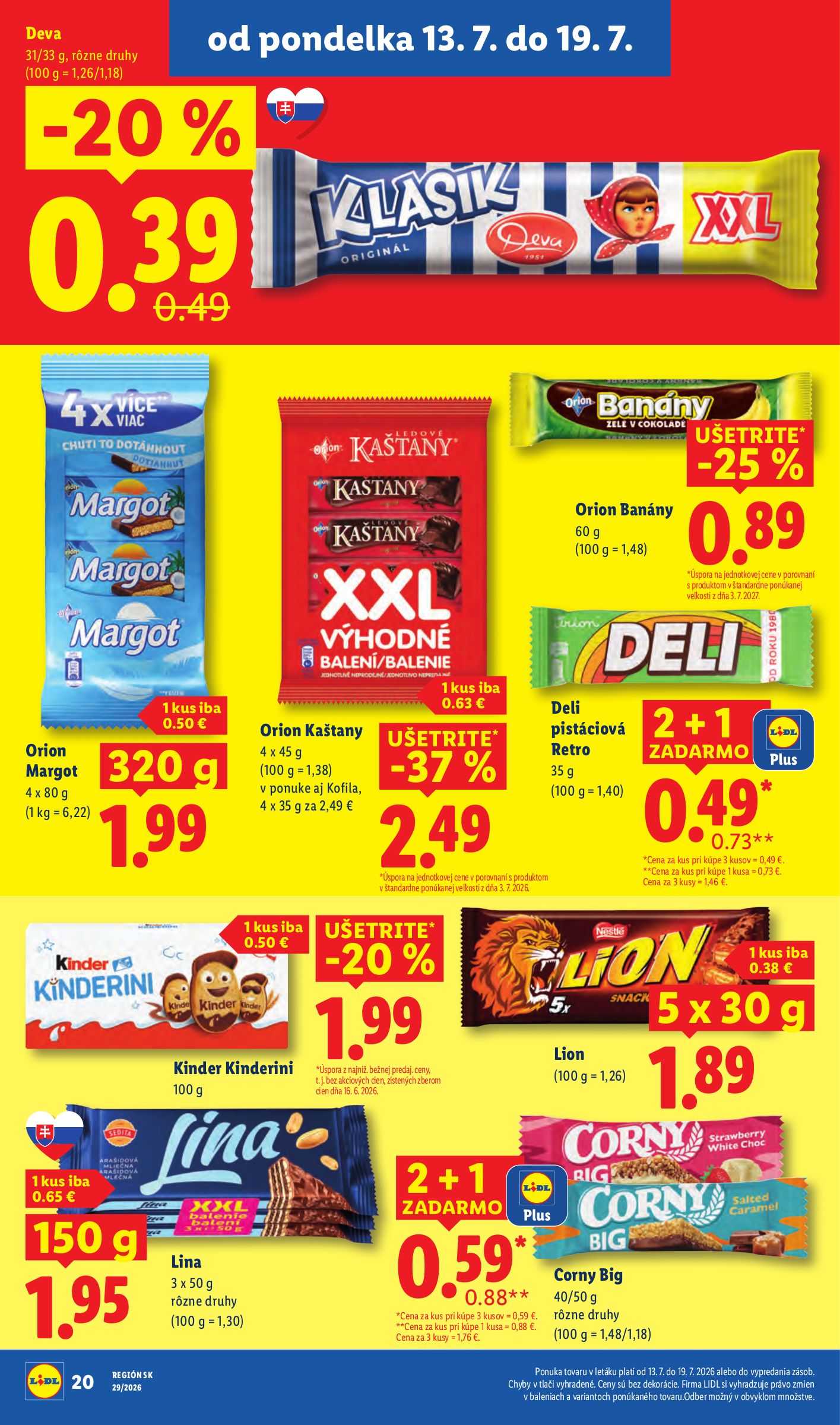 lidl - Aktuálny Lidl leták od pondelka, 13.07.2026 do nedele, 19.07.2026 - page: 28