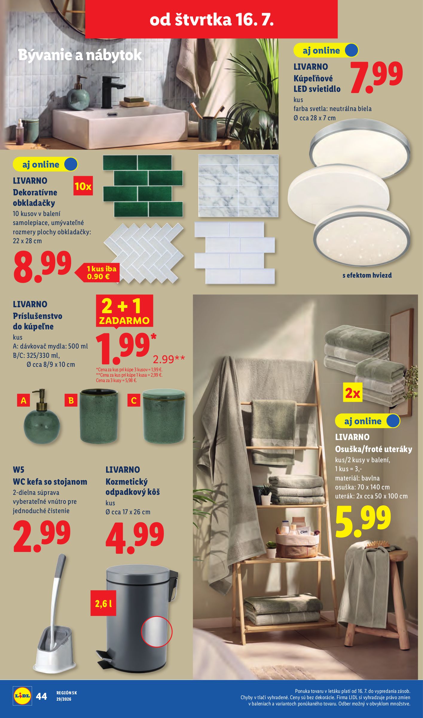 lidl - Aktuálny Lidl leták od pondelka, 13.07.2026 do nedele, 19.07.2026 - page: 88