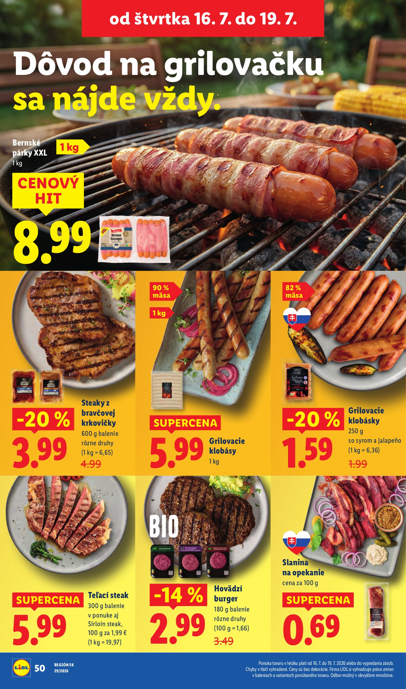 lidl - Aktuálny Lidl leták od pondelka, 13.07.2026 do nedele, 19.07.2026 - page: 64