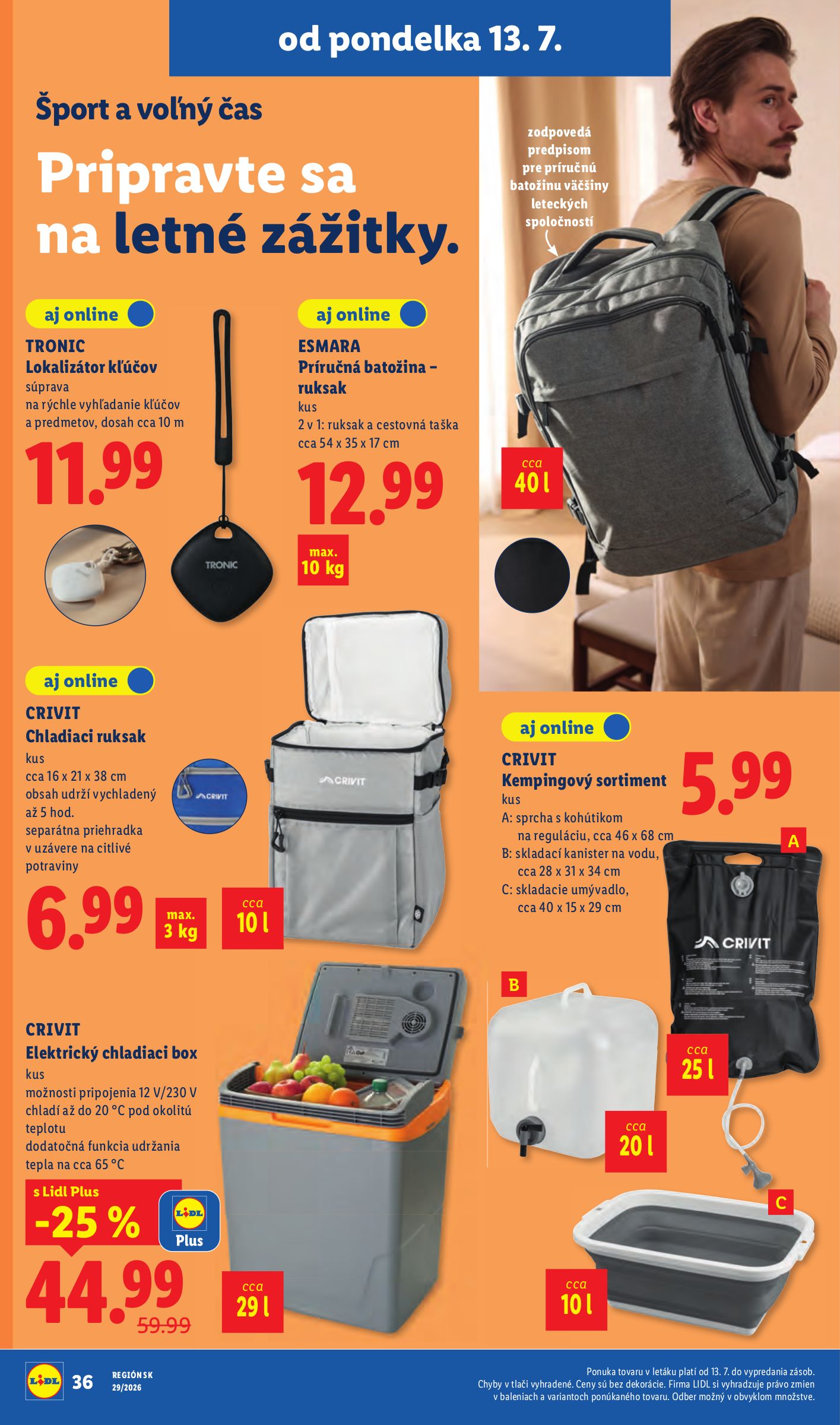 lidl - Aktuálny Lidl leták od pondelka, 13.07.2026 do nedele, 19.07.2026 - page: 52