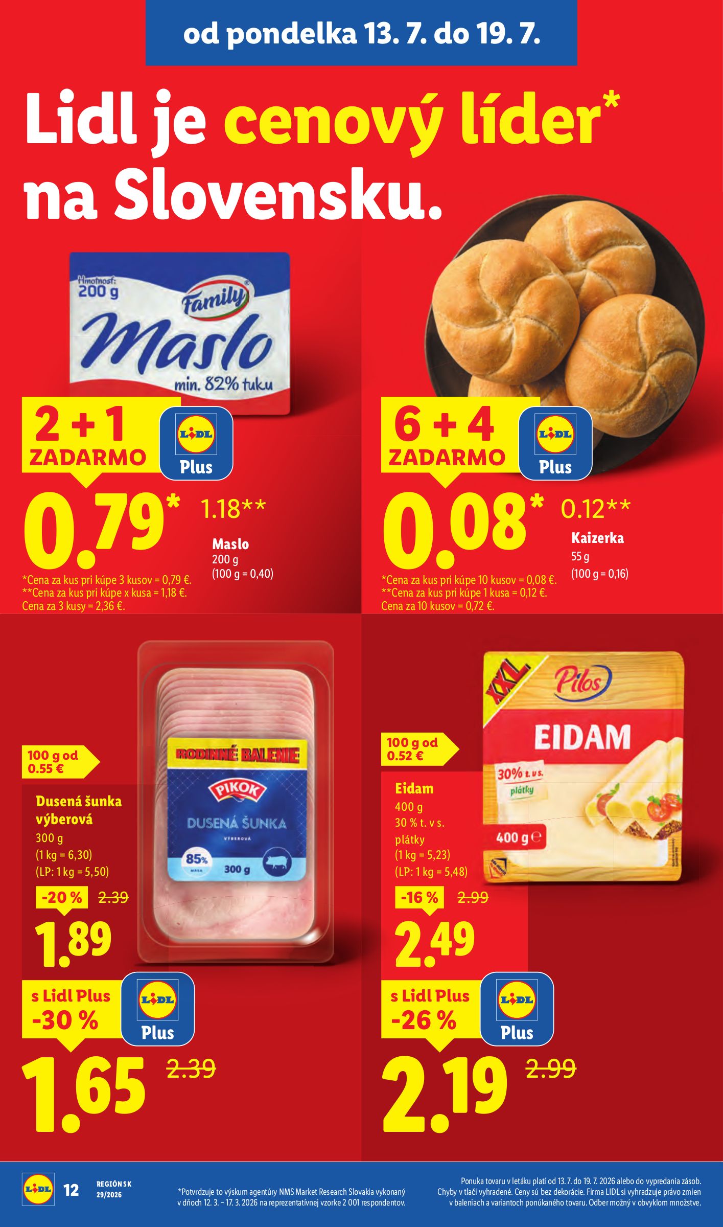 lidl - Aktuálny Lidl leták od pondelka, 13.07.2026 do nedele, 19.07.2026 - page: 20
