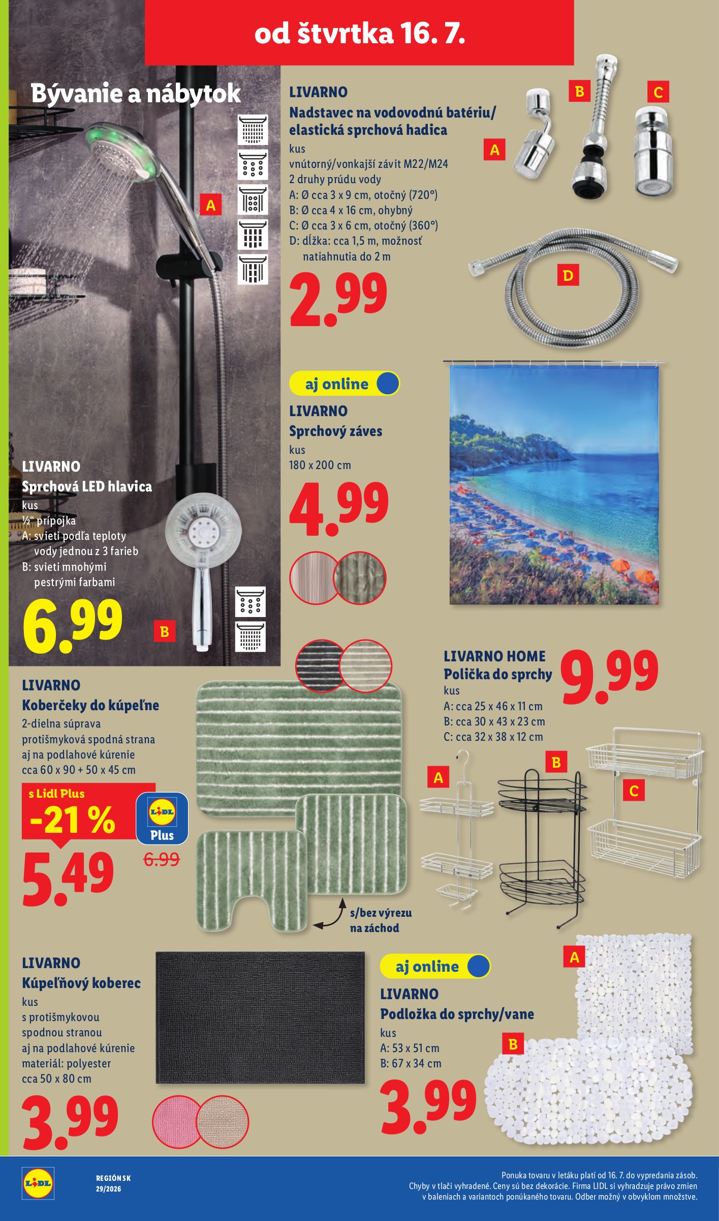 lidl - Aktuálny Lidl leták od pondelka, 13.07.2026 do nedele, 19.07.2026 - page: 89