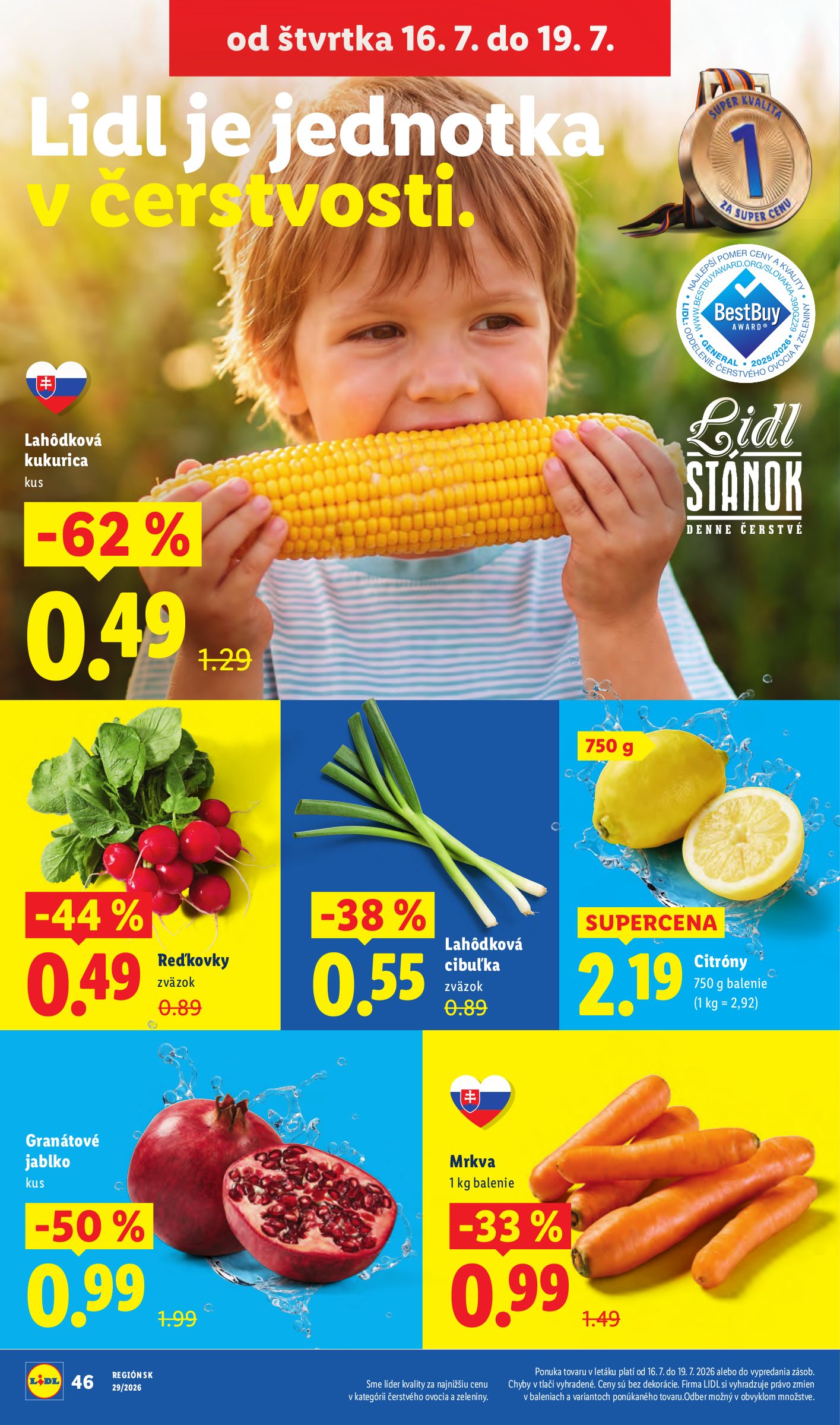 lidl - Aktuálny Lidl leták od pondelka, 13.07.2026 do nedele, 19.07.2026 - page: 60
