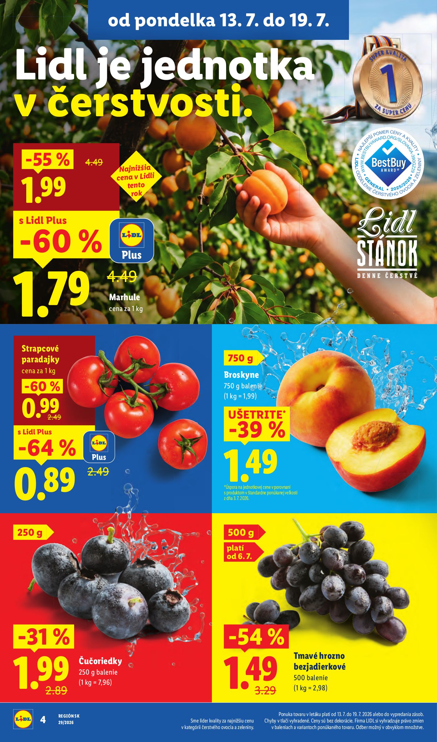 lidl - Aktuálny Lidl leták od pondelka, 13.07.2026 do nedele, 19.07.2026 - page: 12