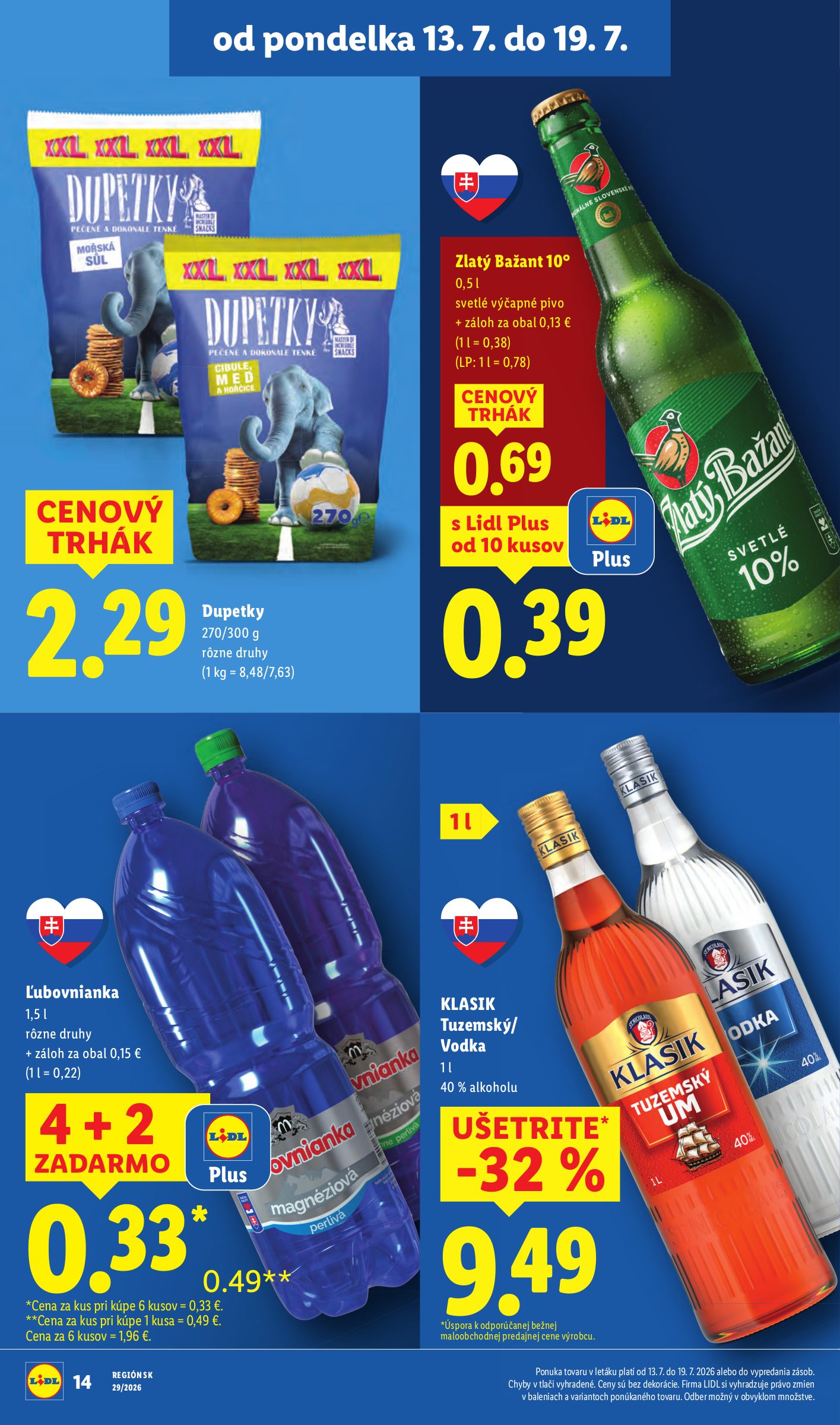 lidl - Aktuálny Lidl leták od pondelka, 13.07.2026 do nedele, 19.07.2026 - page: 22