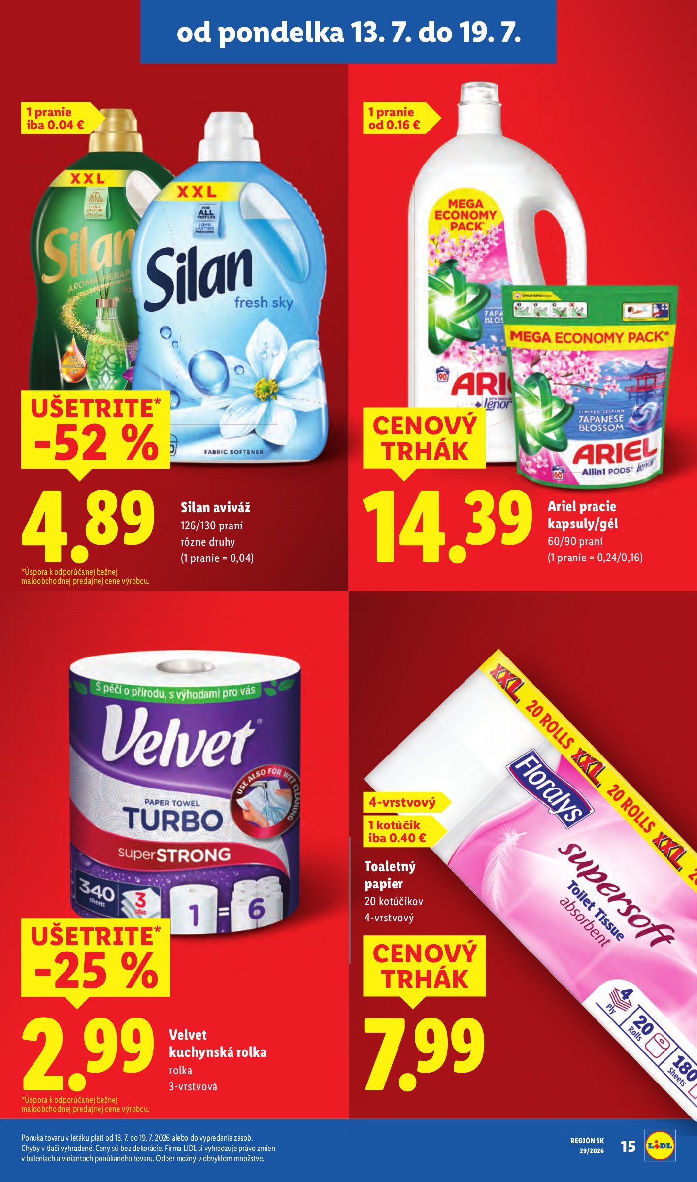 lidl - Aktuálny Lidl leták od pondelka, 13.07.2026 do nedele, 19.07.2026 - page: 23