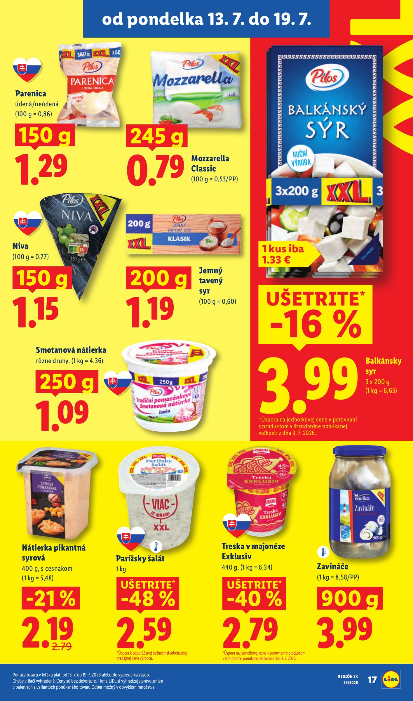 lidl - Aktuálny Lidl leták od pondelka, 13.07.2026 do nedele, 19.07.2026 - page: 25