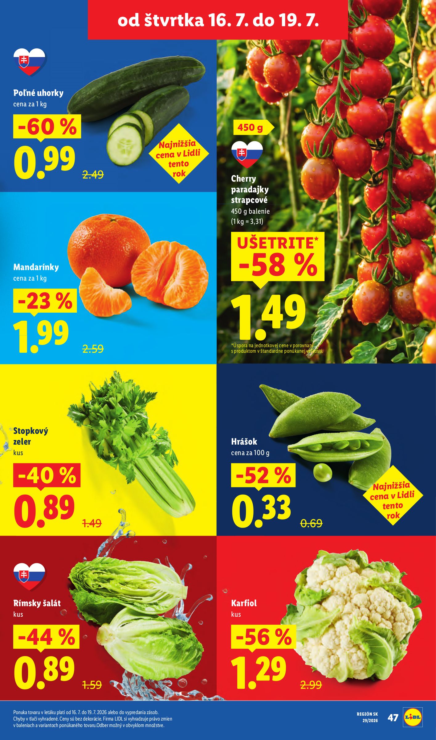 lidl - Aktuálny Lidl leták od pondelka, 13.07.2026 do nedele, 19.07.2026 - page: 61