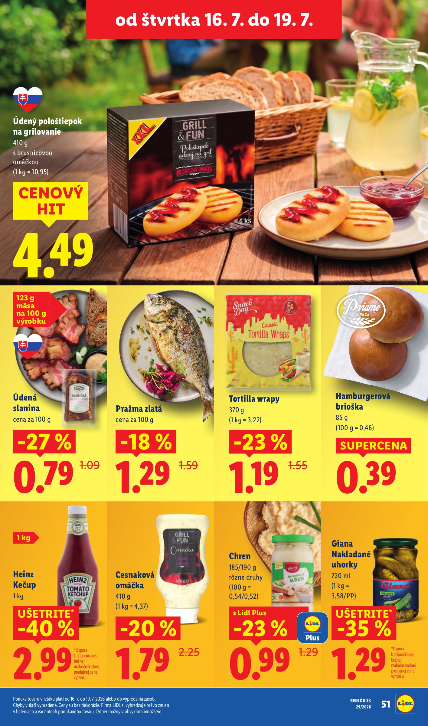 lidl - Aktuálny Lidl leták od pondelka, 13.07.2026 do nedele, 19.07.2026 - page: 65