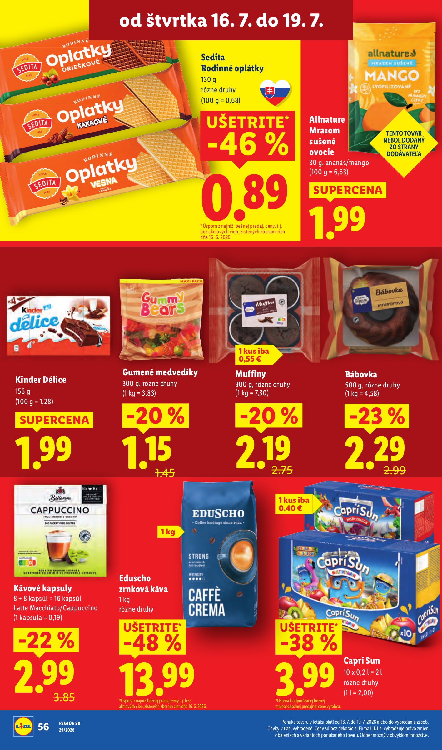 lidl - Aktuálny Lidl leták od pondelka, 13.07.2026 do nedele, 19.07.2026 - page: 74