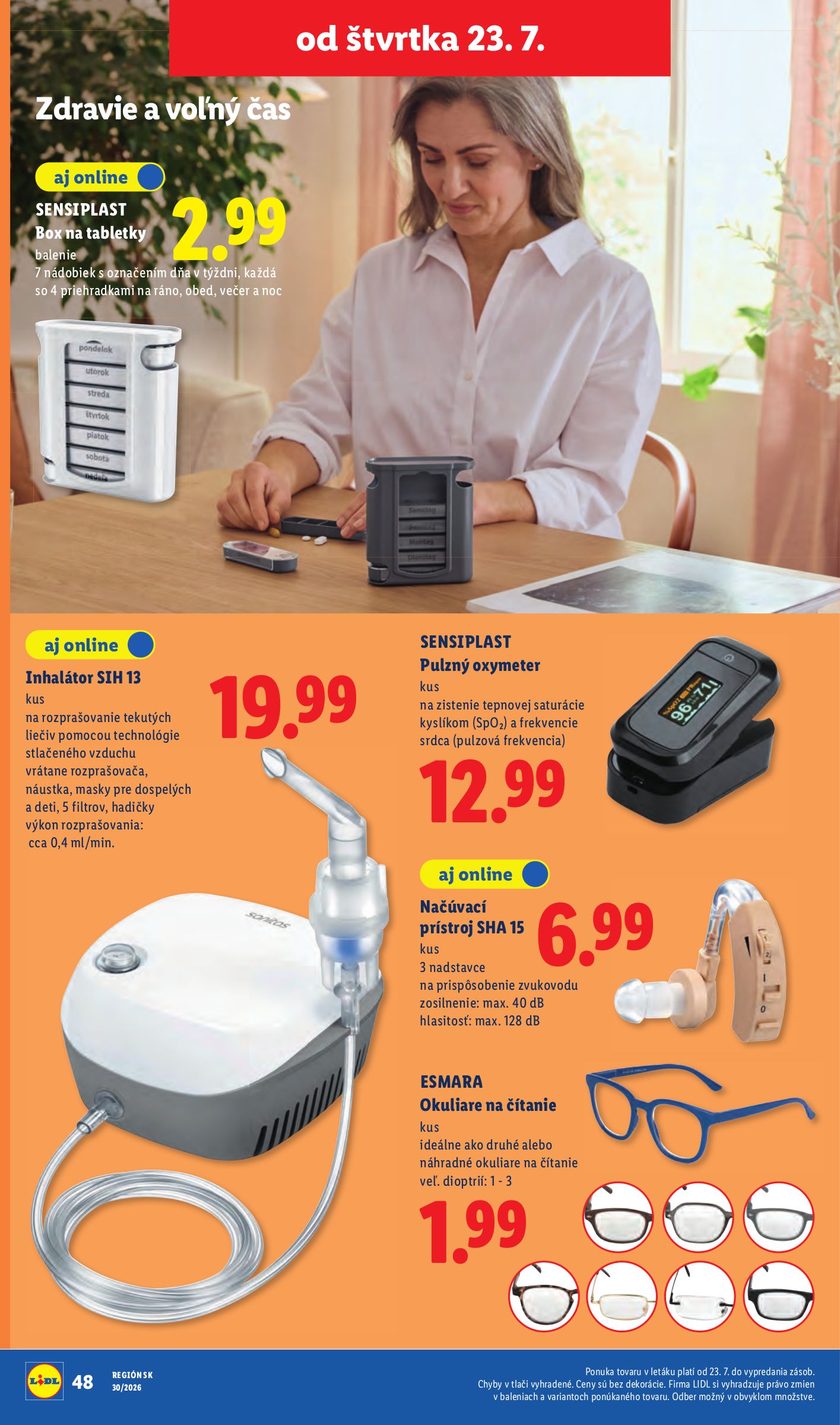 lidl - Nový Lidl leták od pondelka, 20.07.2026 do nedele, 26.07.2026 - page: 96