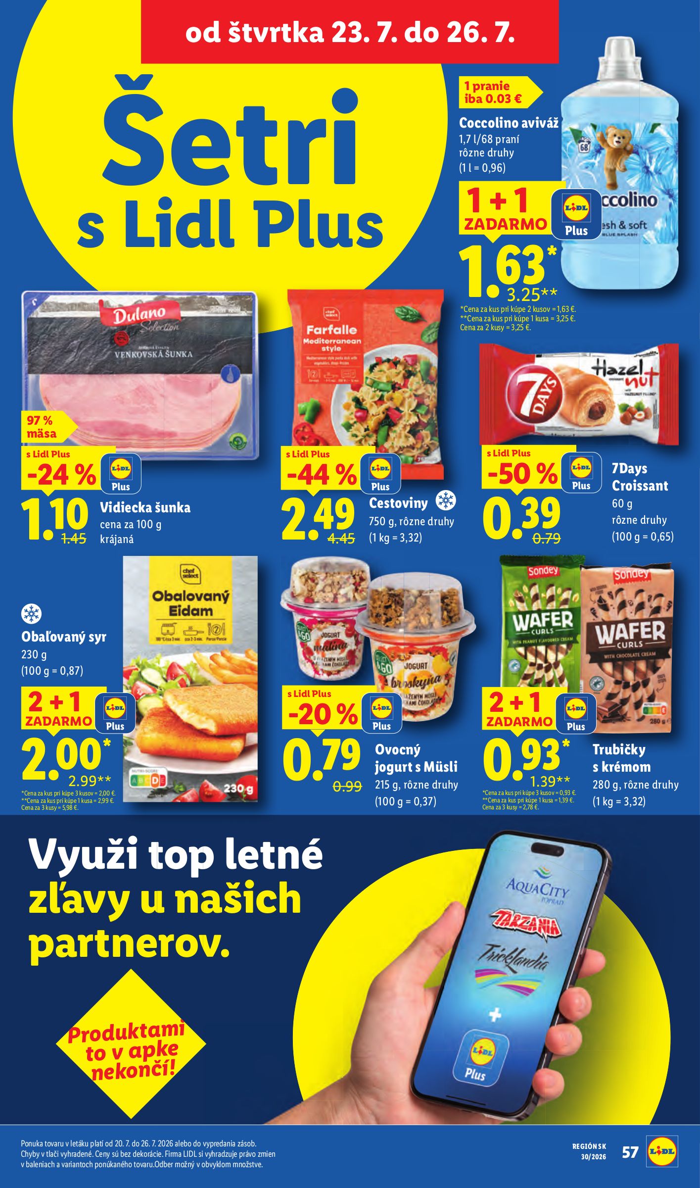 lidl - Nový Lidl leták od pondelka, 20.07.2026 do nedele, 26.07.2026 - page: 81