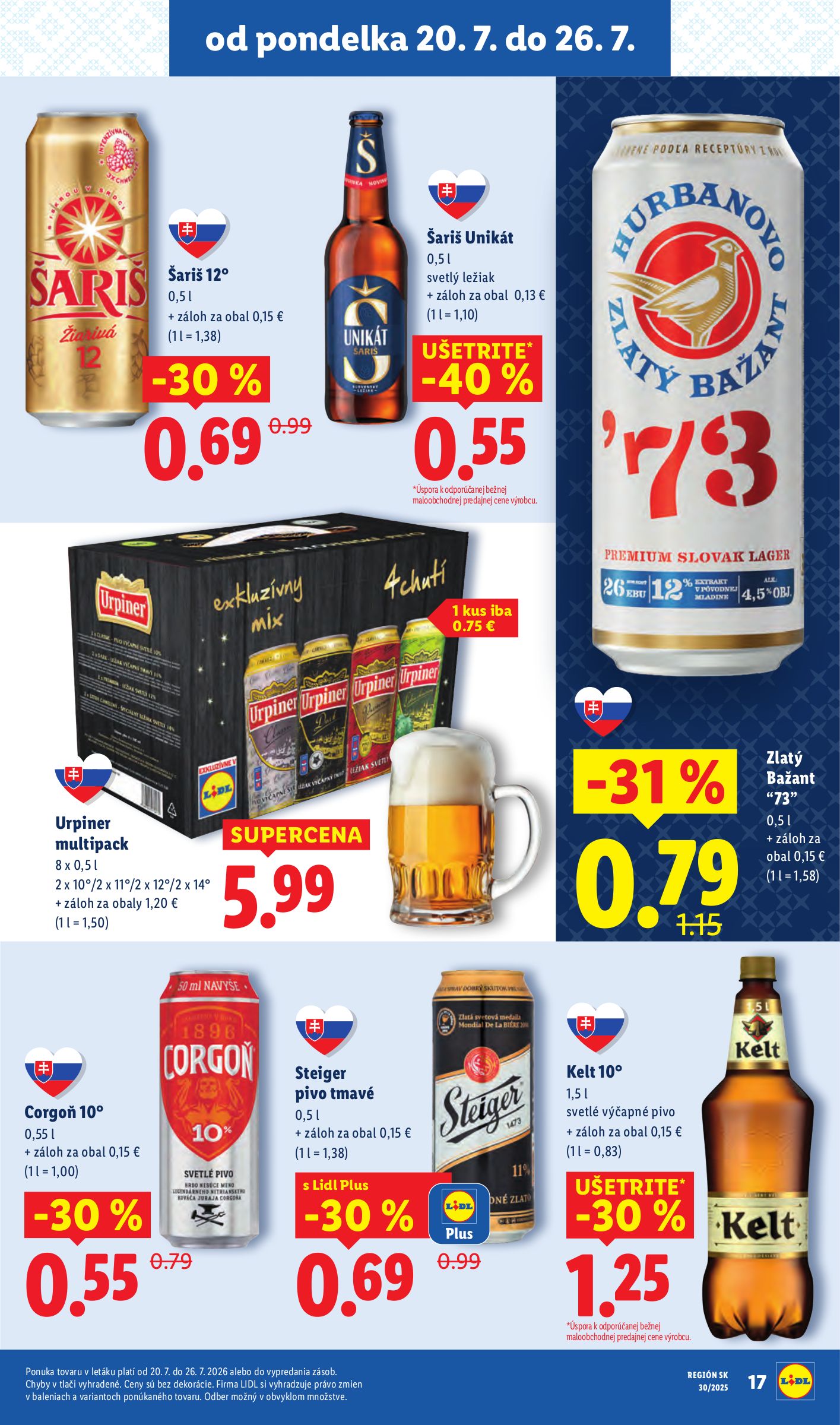 lidl - Nový Lidl leták od pondelka, 20.07.2026 do nedele, 26.07.2026 - page: 29
