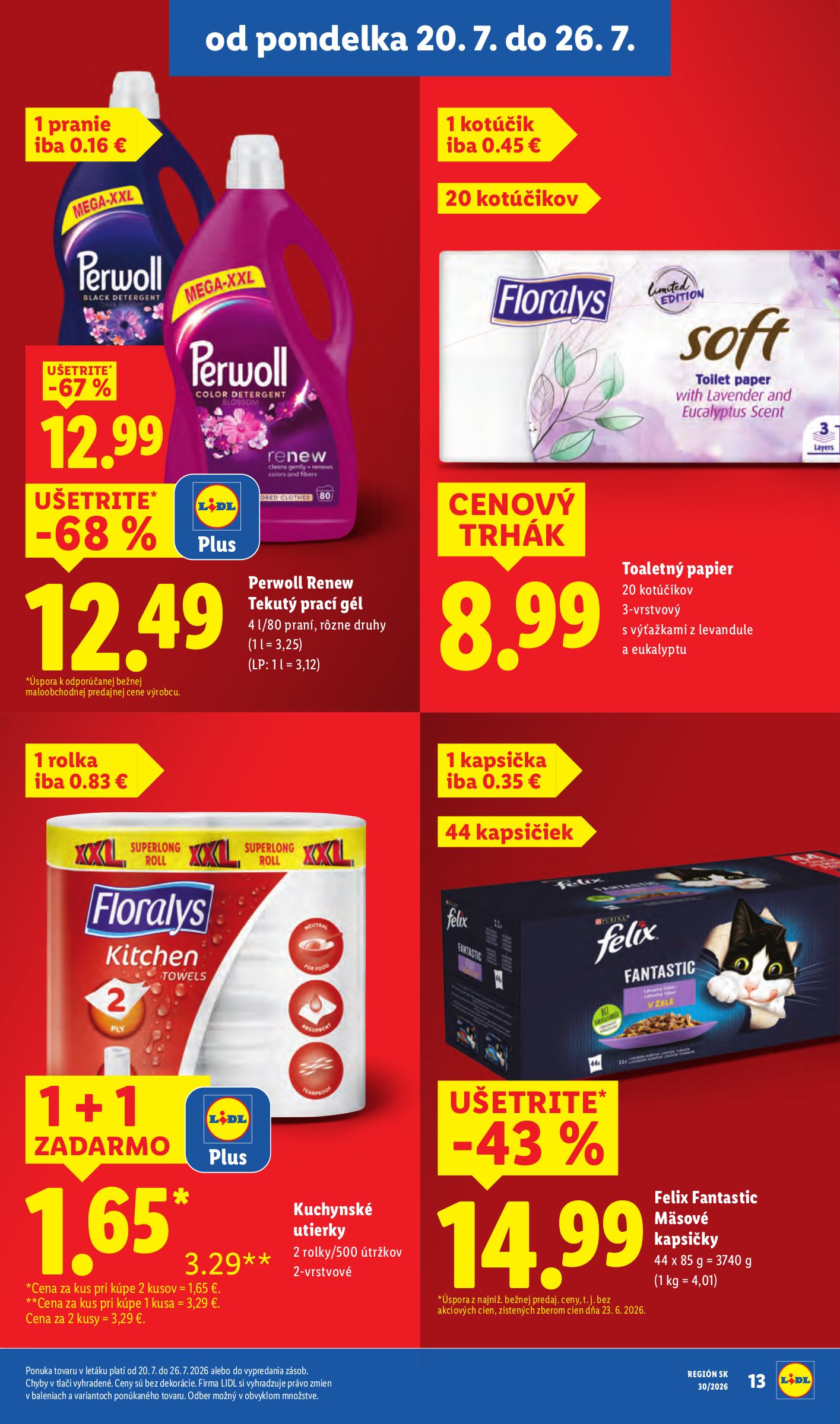 lidl - Nový Lidl leták od pondelka, 20.07.2026 do nedele, 26.07.2026 - page: 23