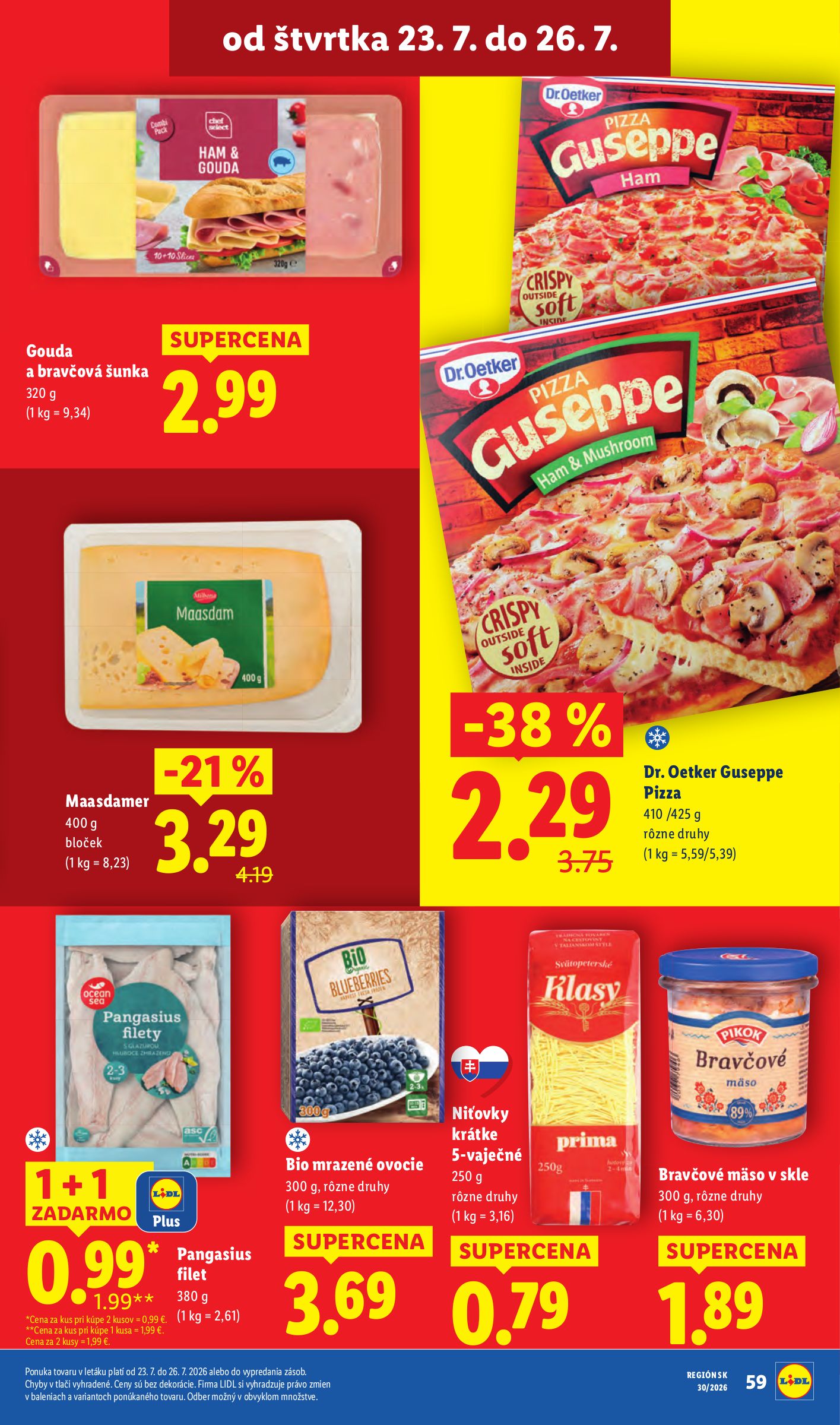 lidl - Nový Lidl leták od pondelka, 20.07.2026 do nedele, 26.07.2026 - page: 83
