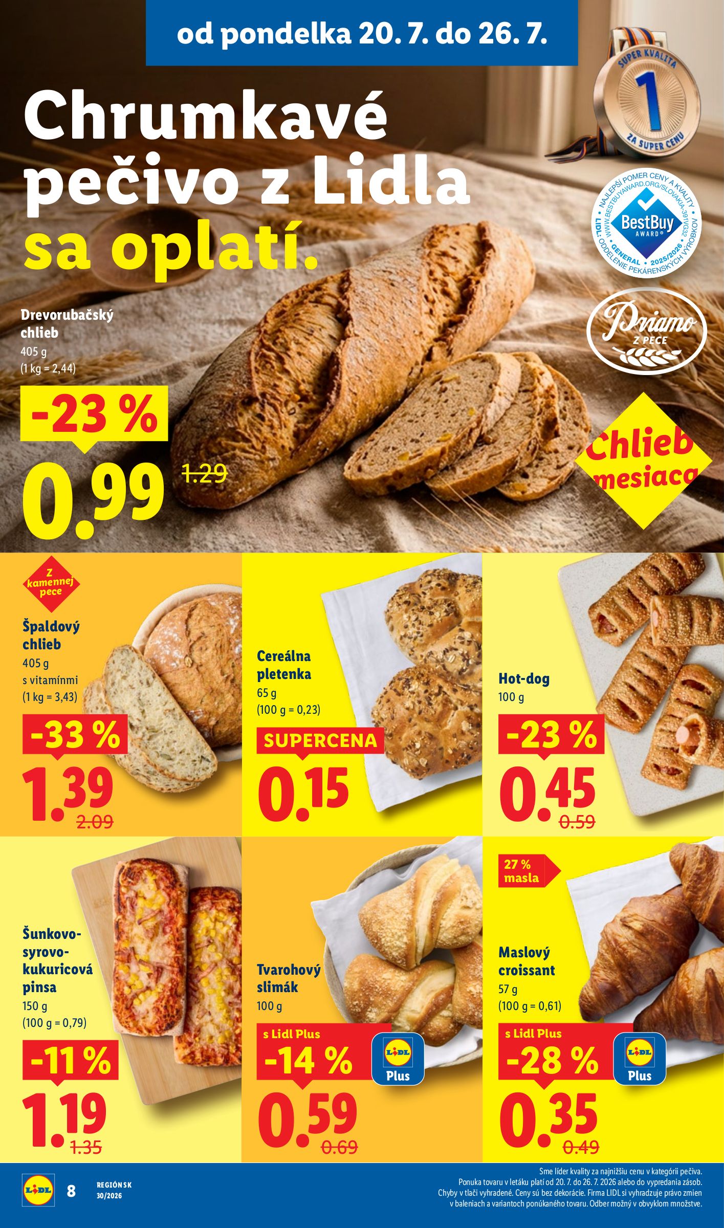 lidl - Nový Lidl leták od pondelka, 20.07.2026 do nedele, 26.07.2026 - page: 15