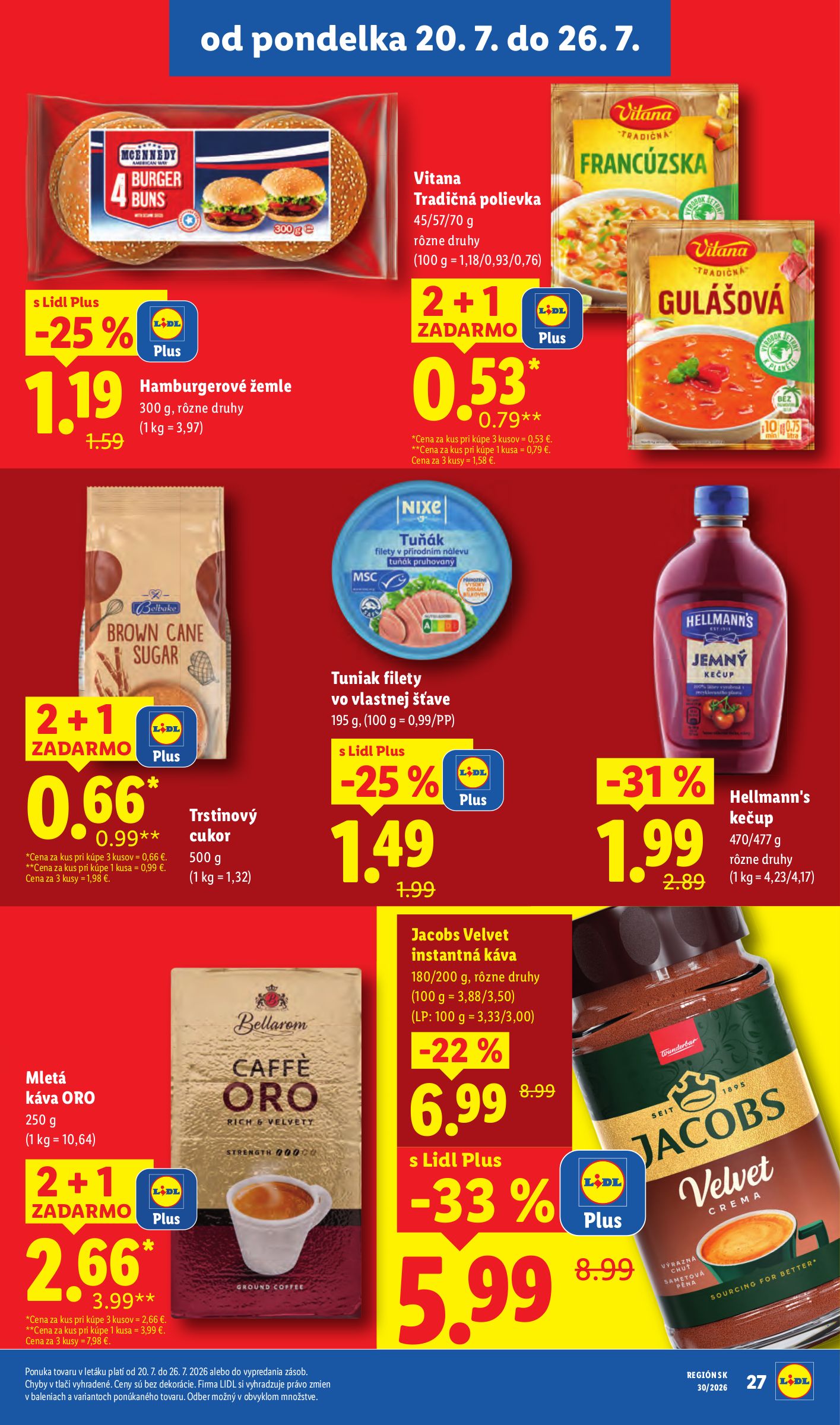 lidl - Nový Lidl leták od pondelka, 20.07.2026 do nedele, 26.07.2026 - page: 43