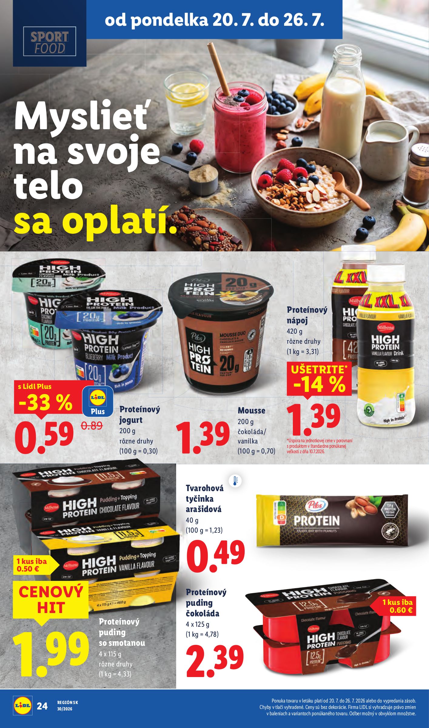 lidl - Nový Lidl leták od pondelka, 20.07.2026 do nedele, 26.07.2026 - page: 40