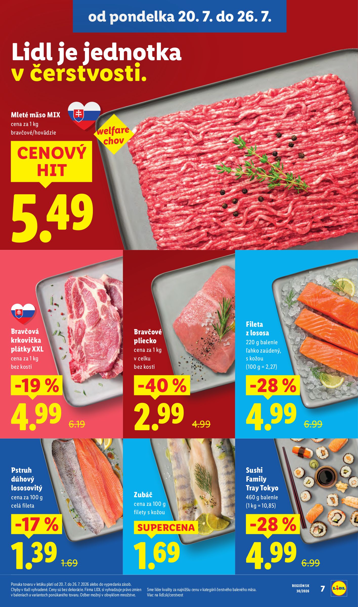 lidl - Nový Lidl leták od pondelka, 20.07.2026 do nedele, 26.07.2026 - page: 13